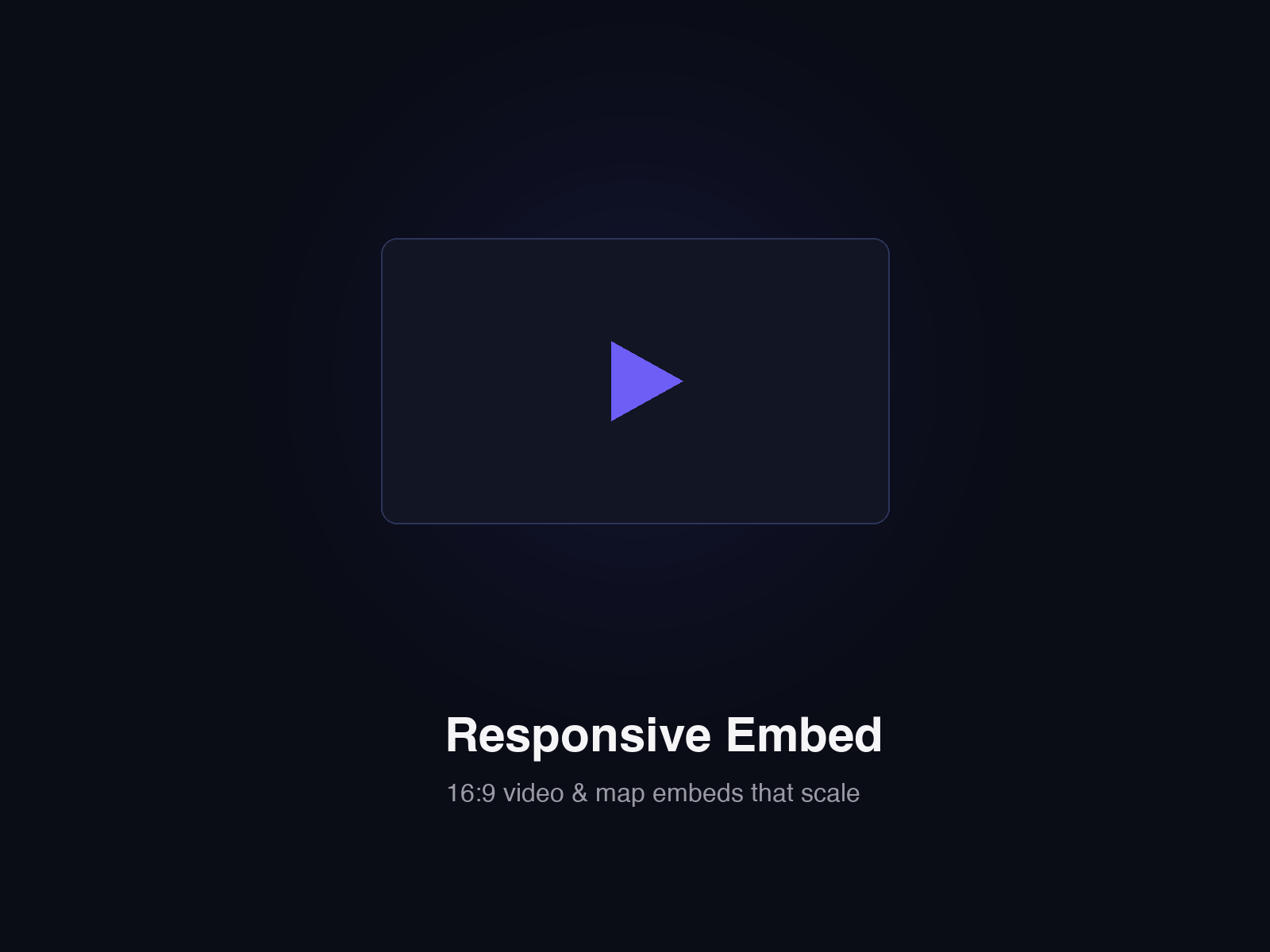 Aspect Video Frame