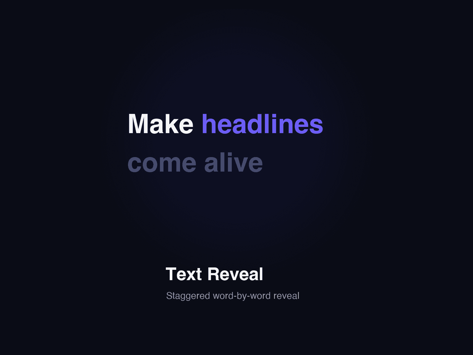 Word Cascade