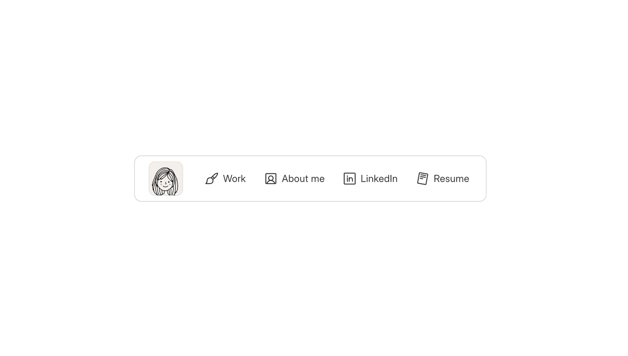 Icons Minimal Navbar