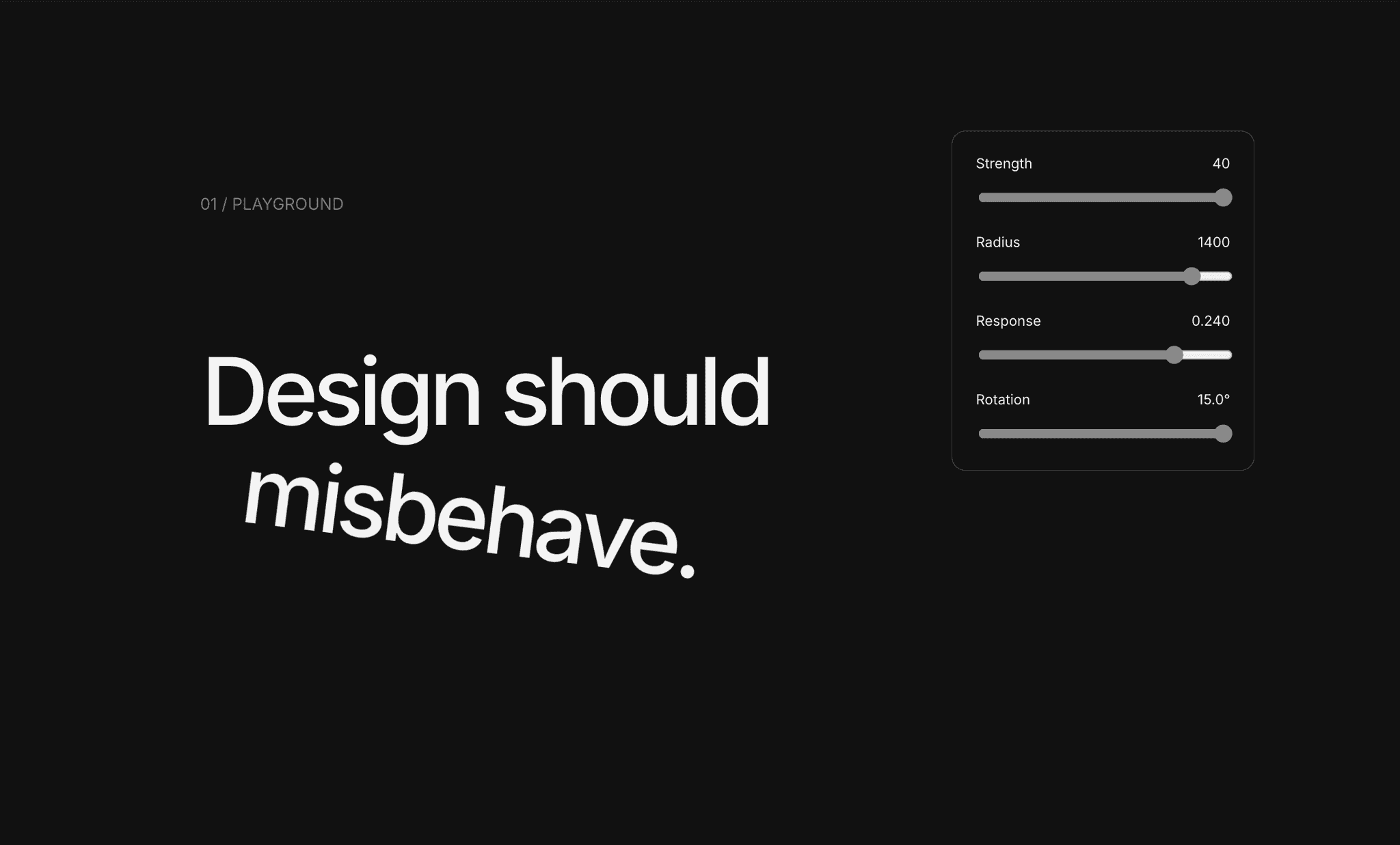 Behave