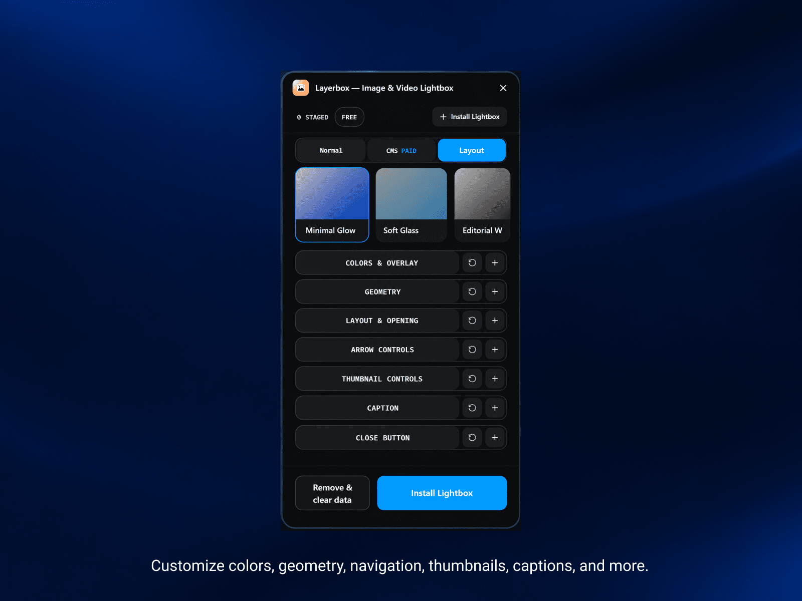 Layerbox — Image & Video Lightbox