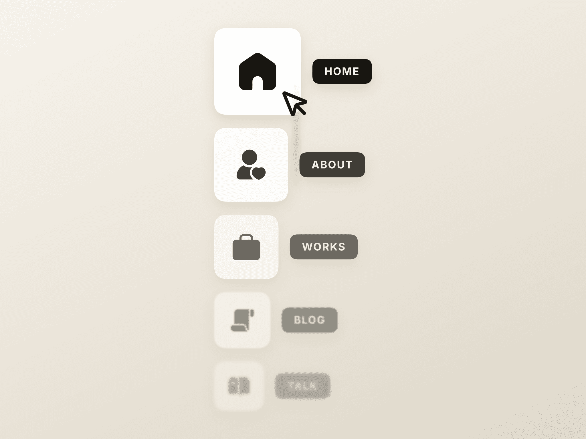 Magnet Side Navbar