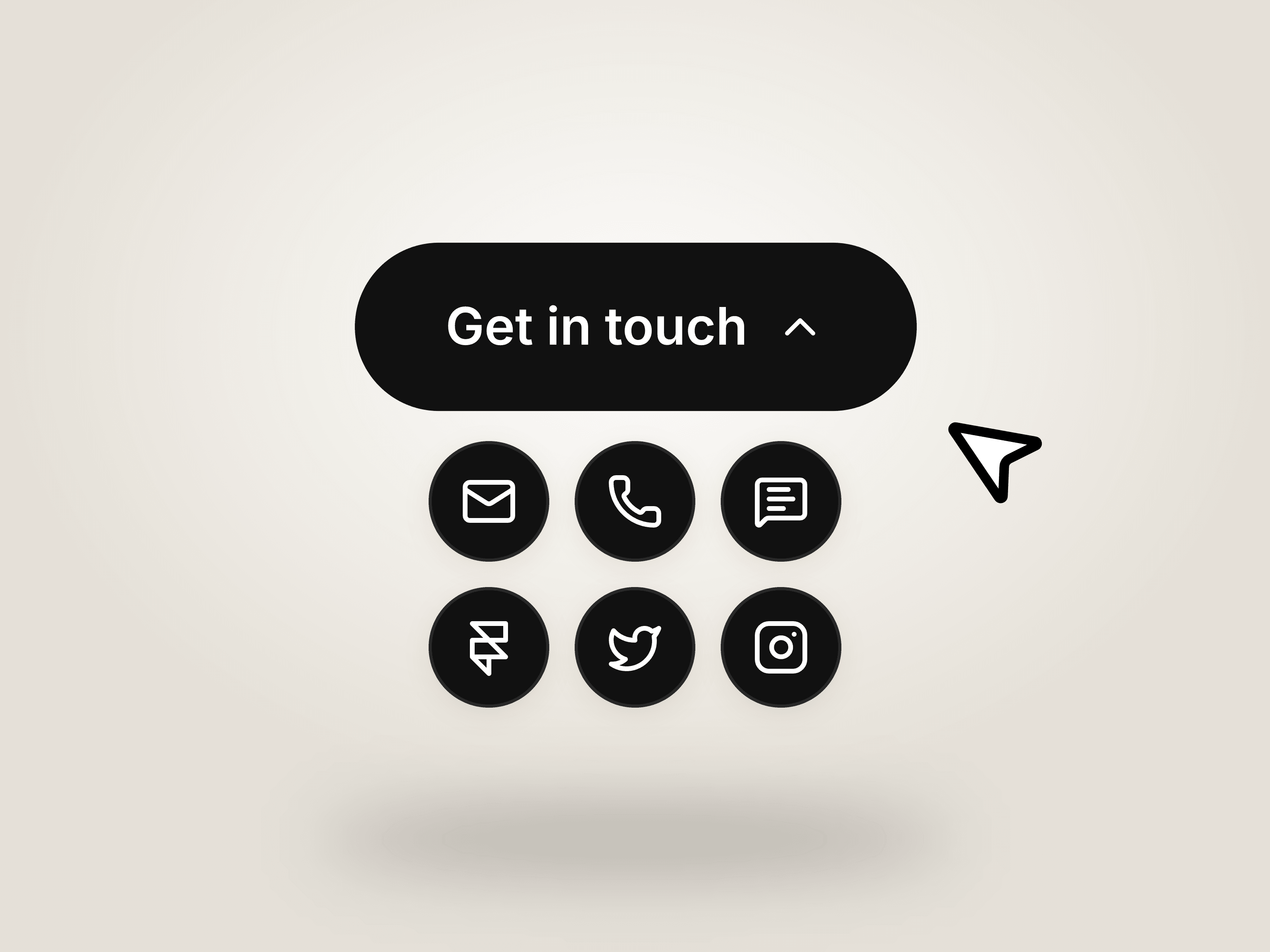 Social Links Button