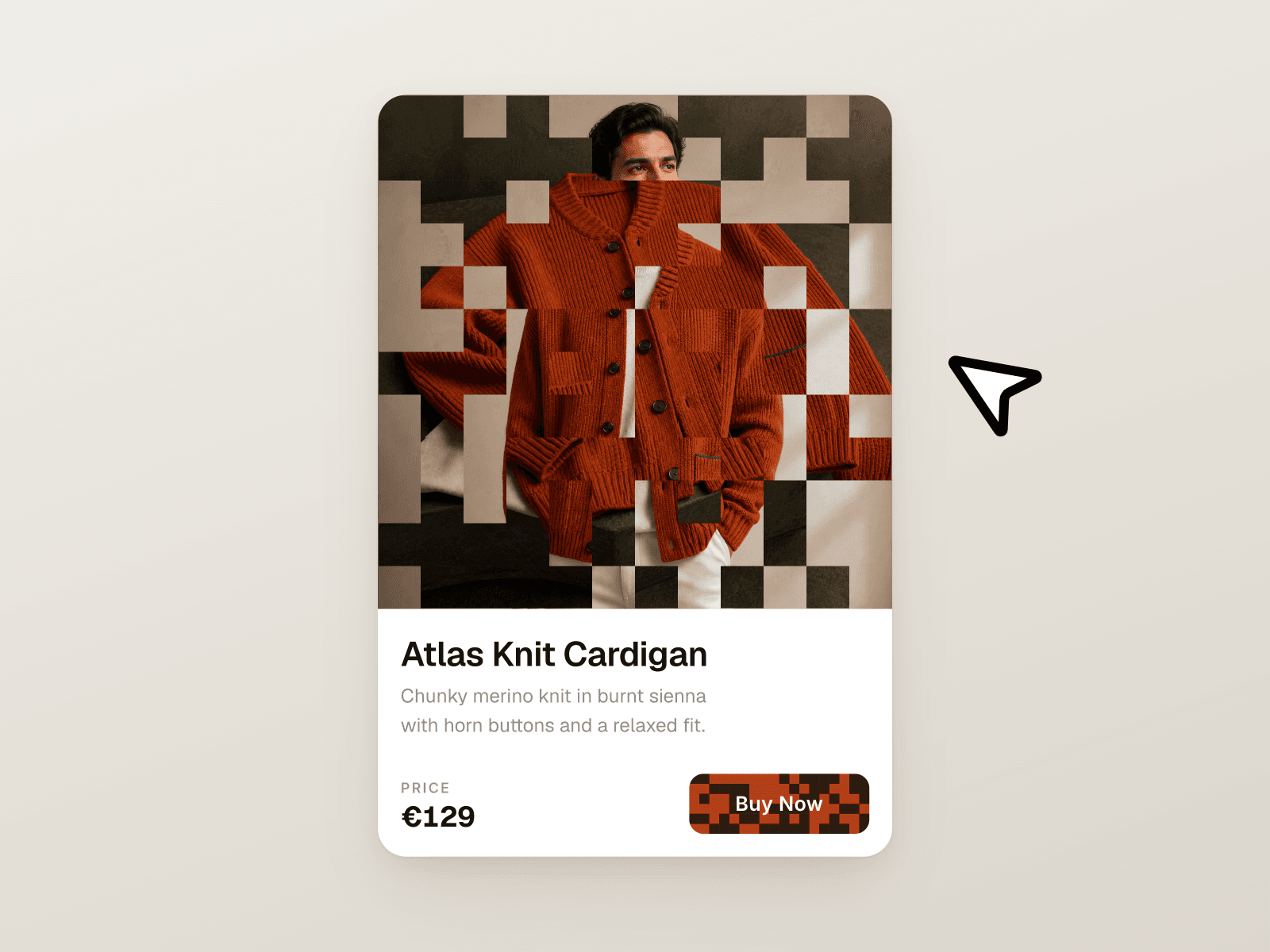 Pixel Hover Card