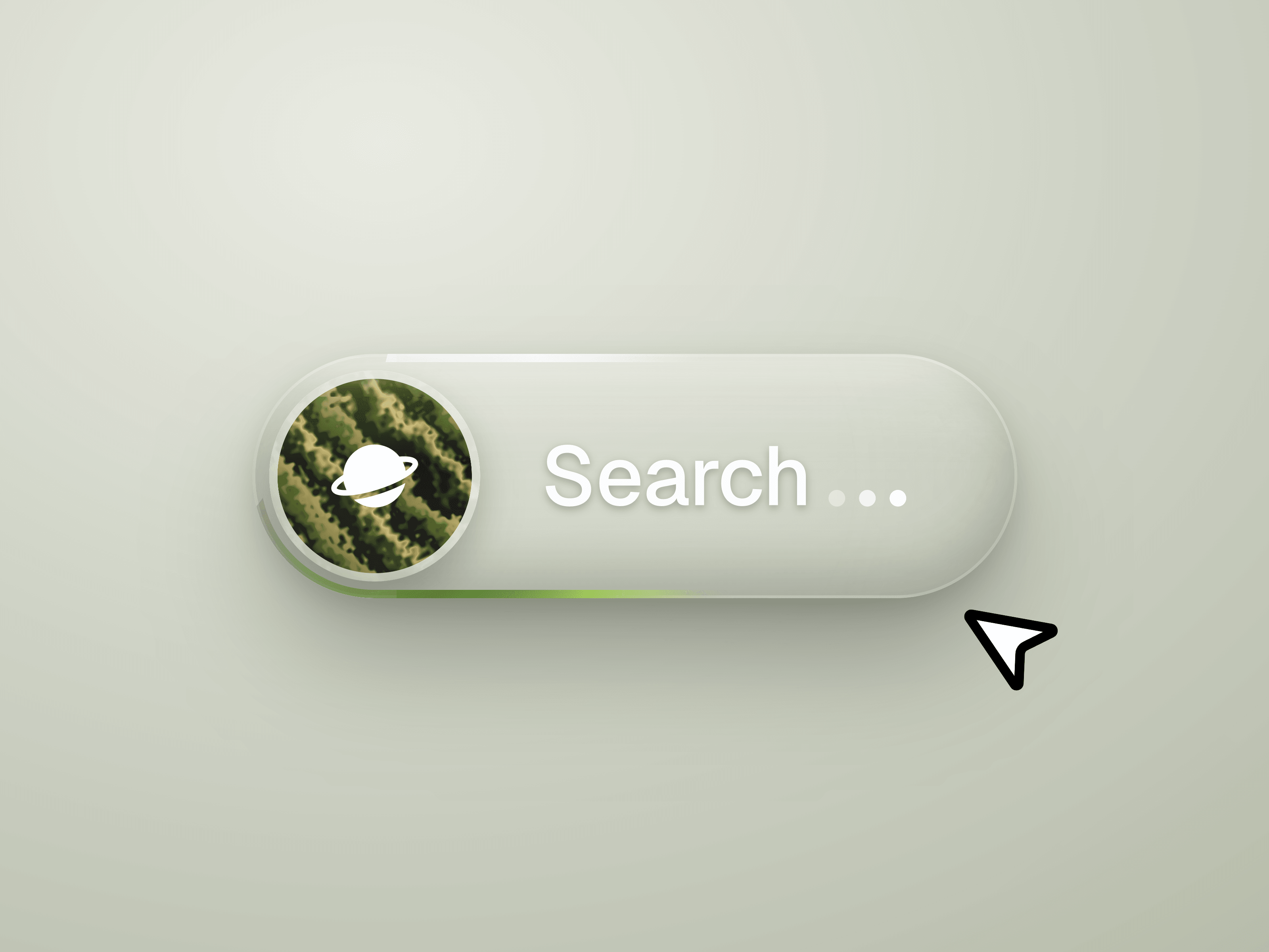 Camo Liquid Button