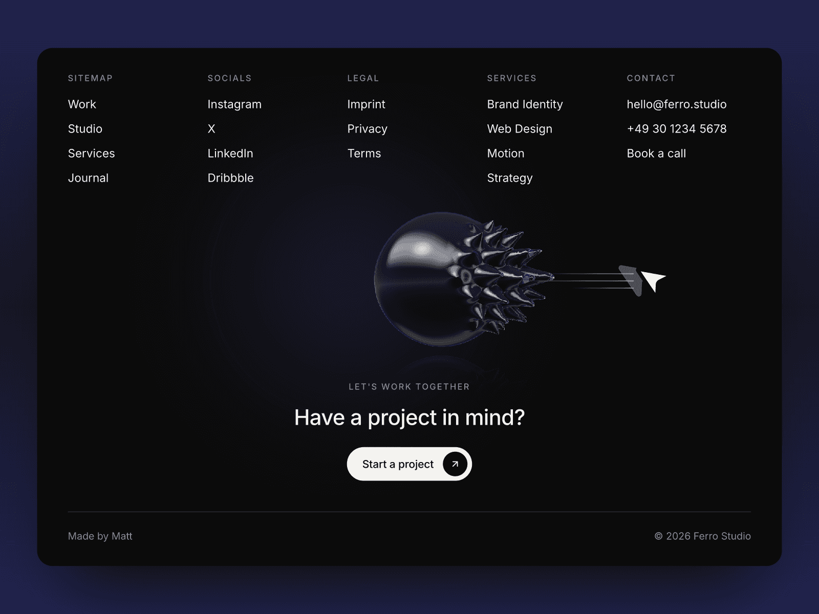 Interactive Footer 9