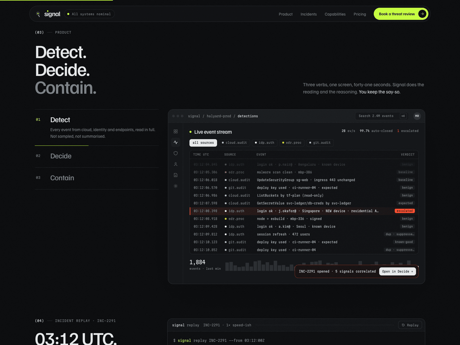 Signal — Security