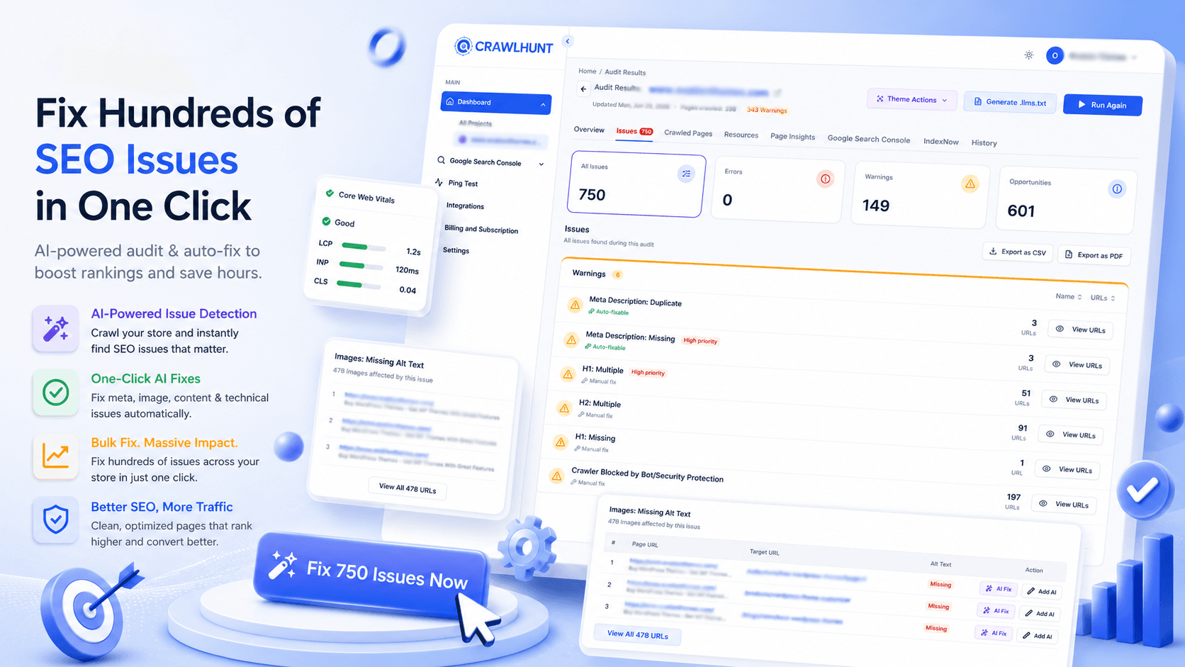 Crawl Hunt – SEO Optimization Tool