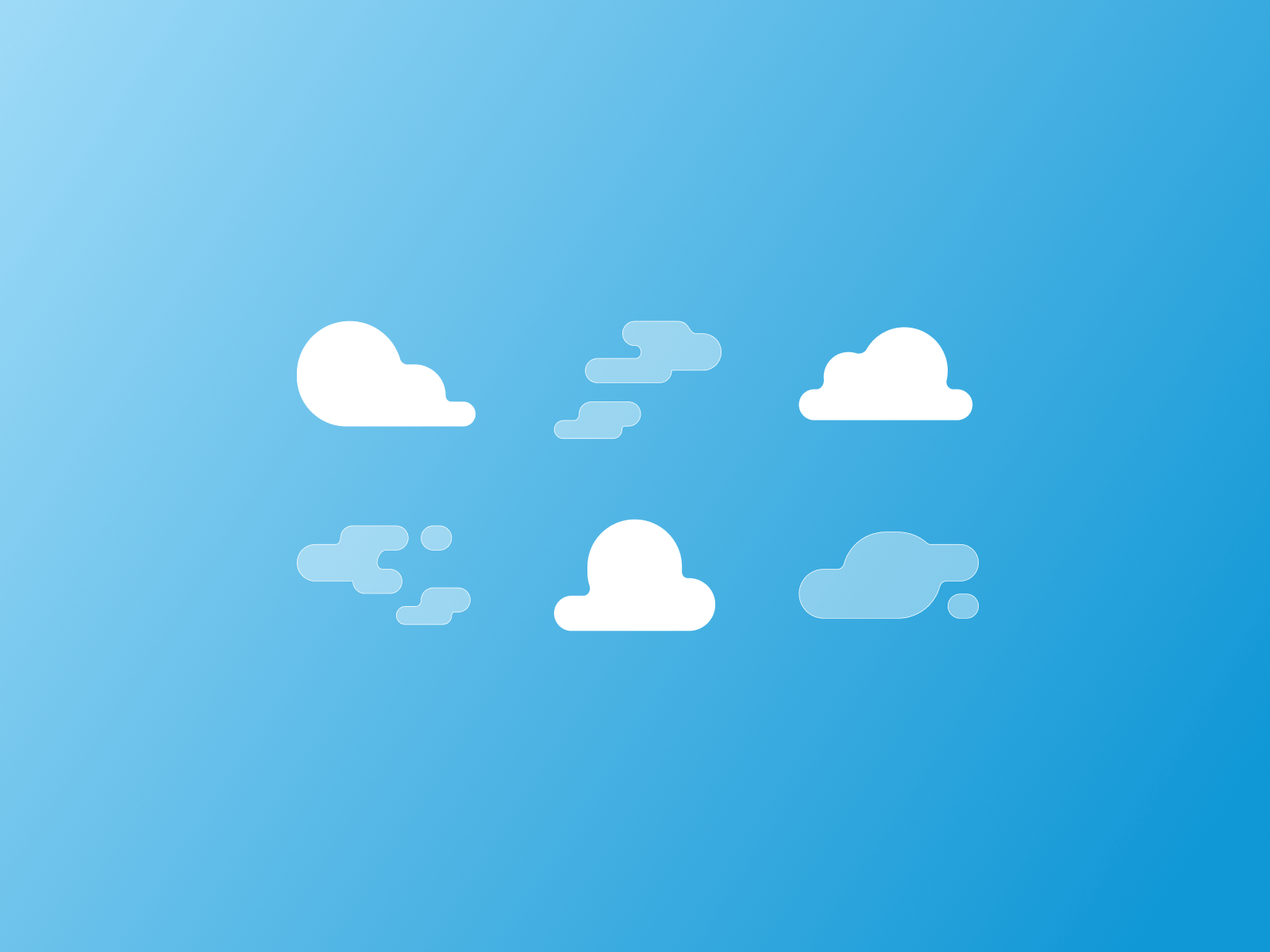 simple clouds