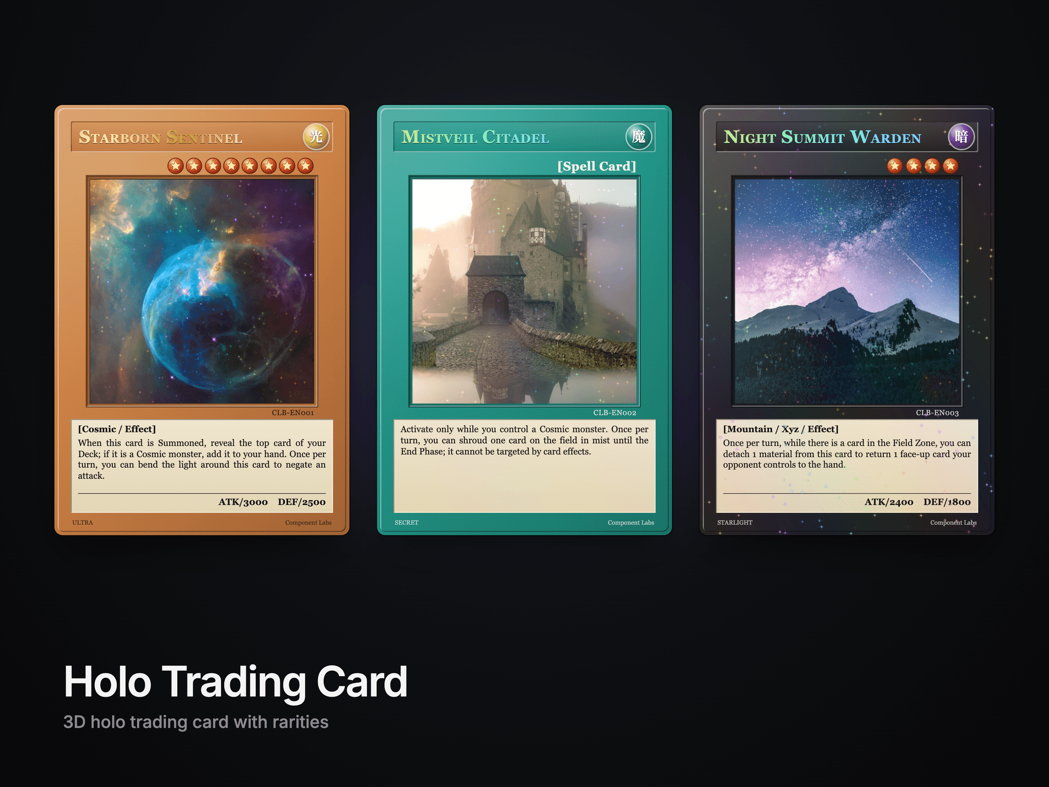 Holo Trading Card