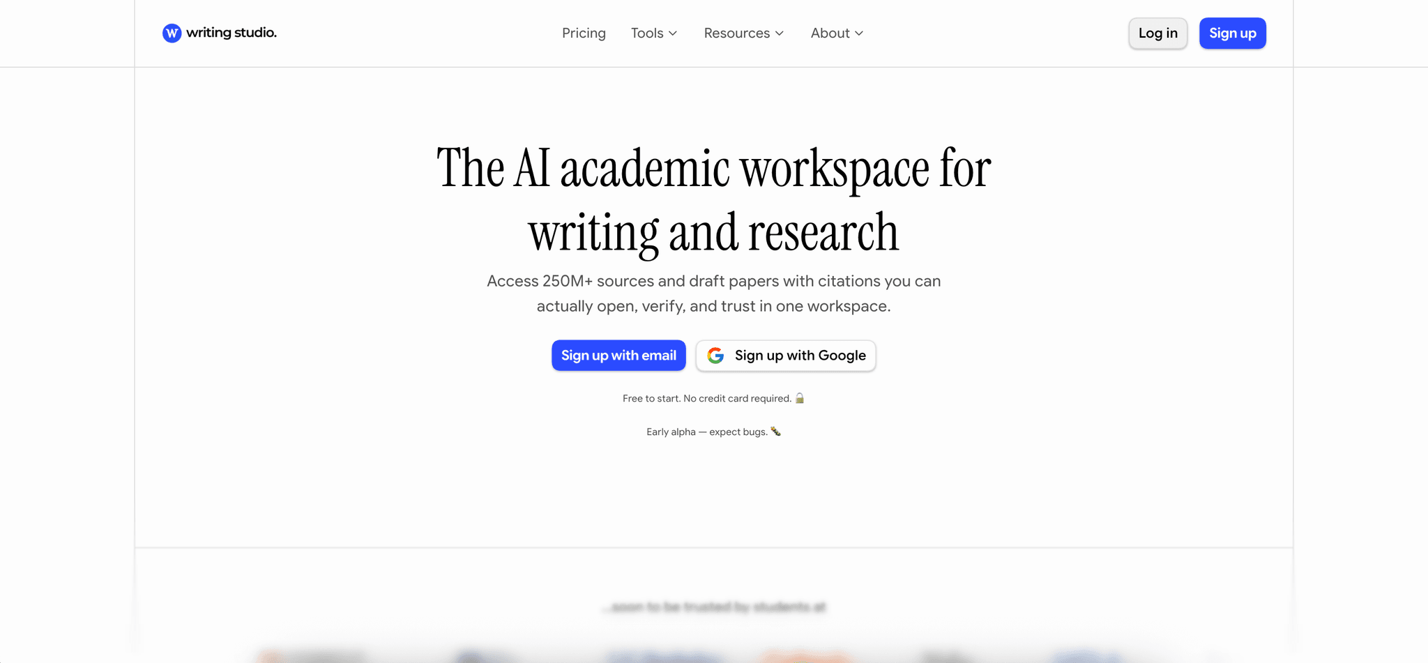 Writing Studio