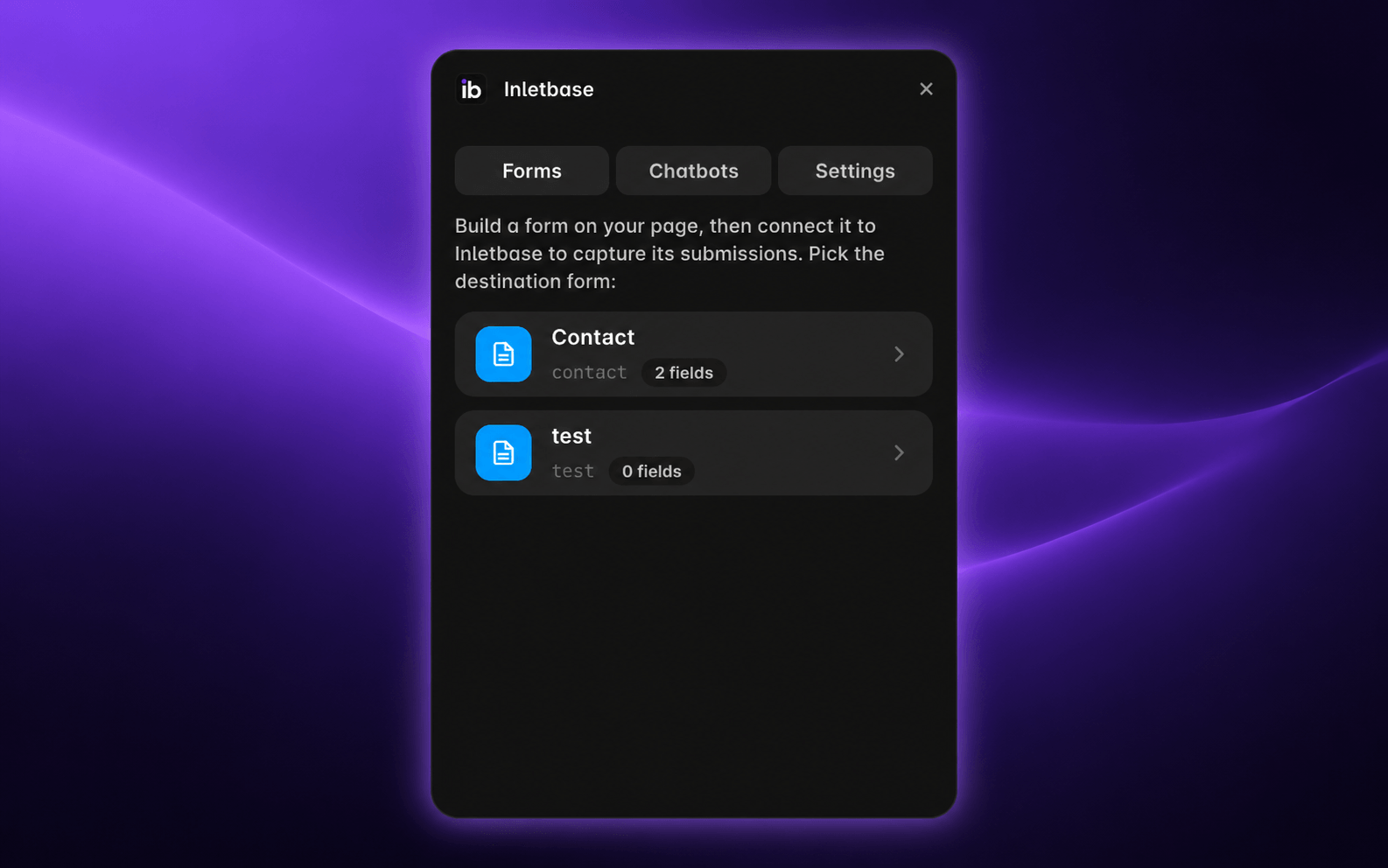Inletbase