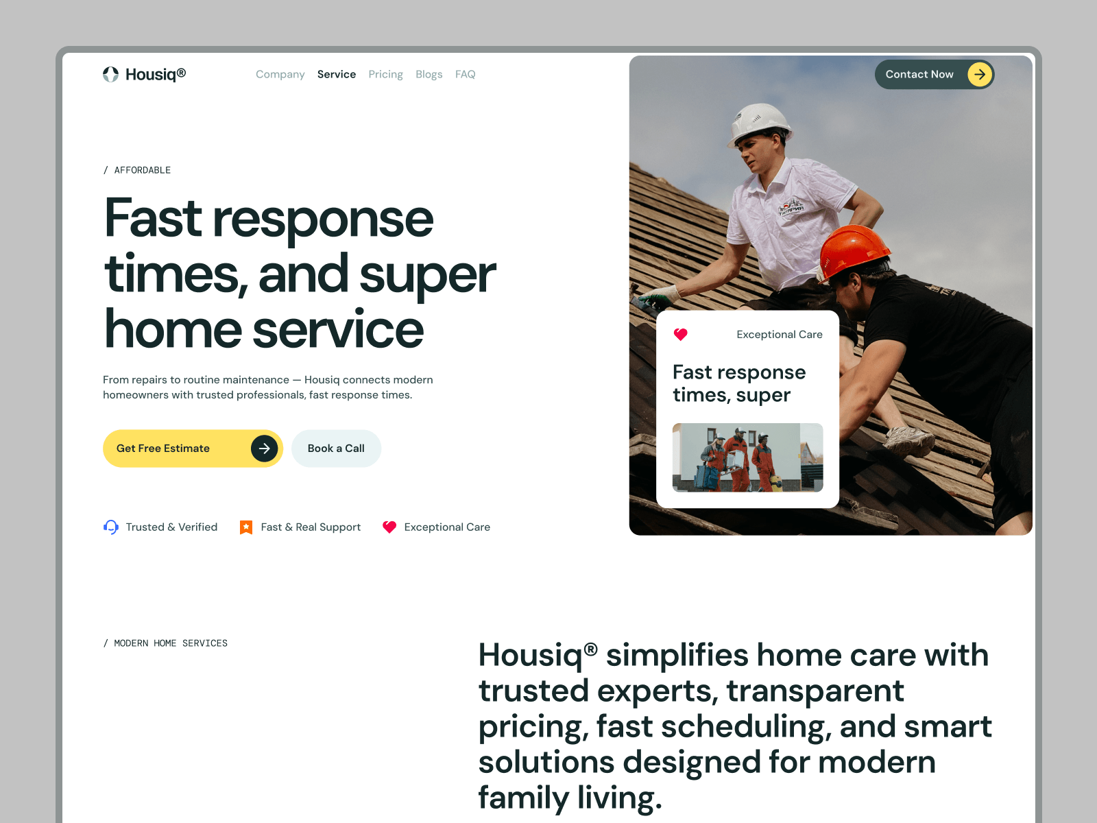 Housiq - Roofing