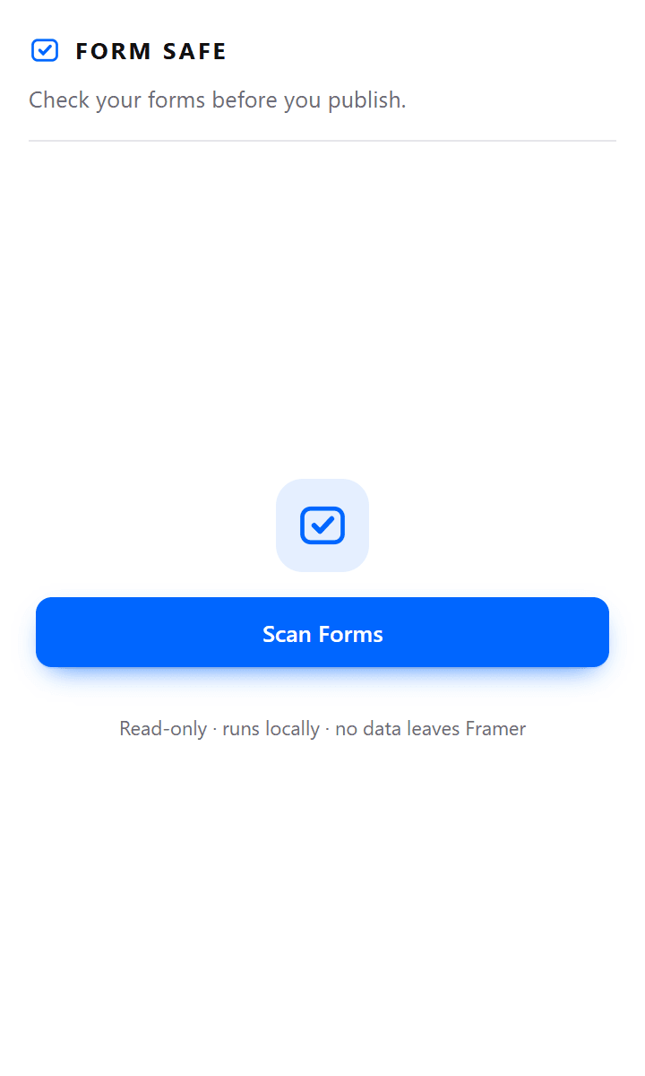 FormSafe