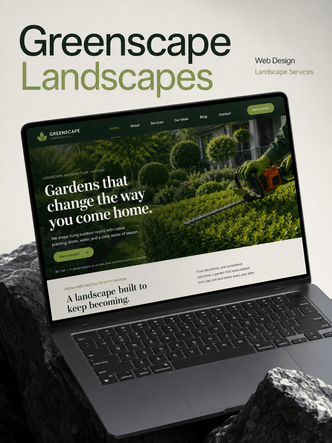 Landscapers Website