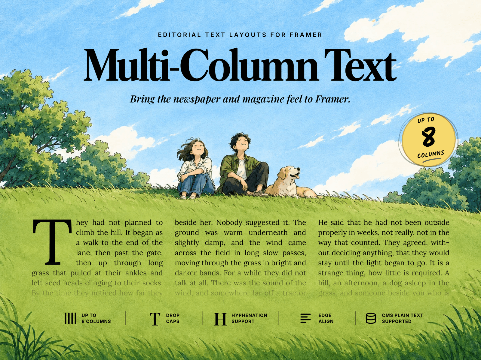 Multi-Column Text