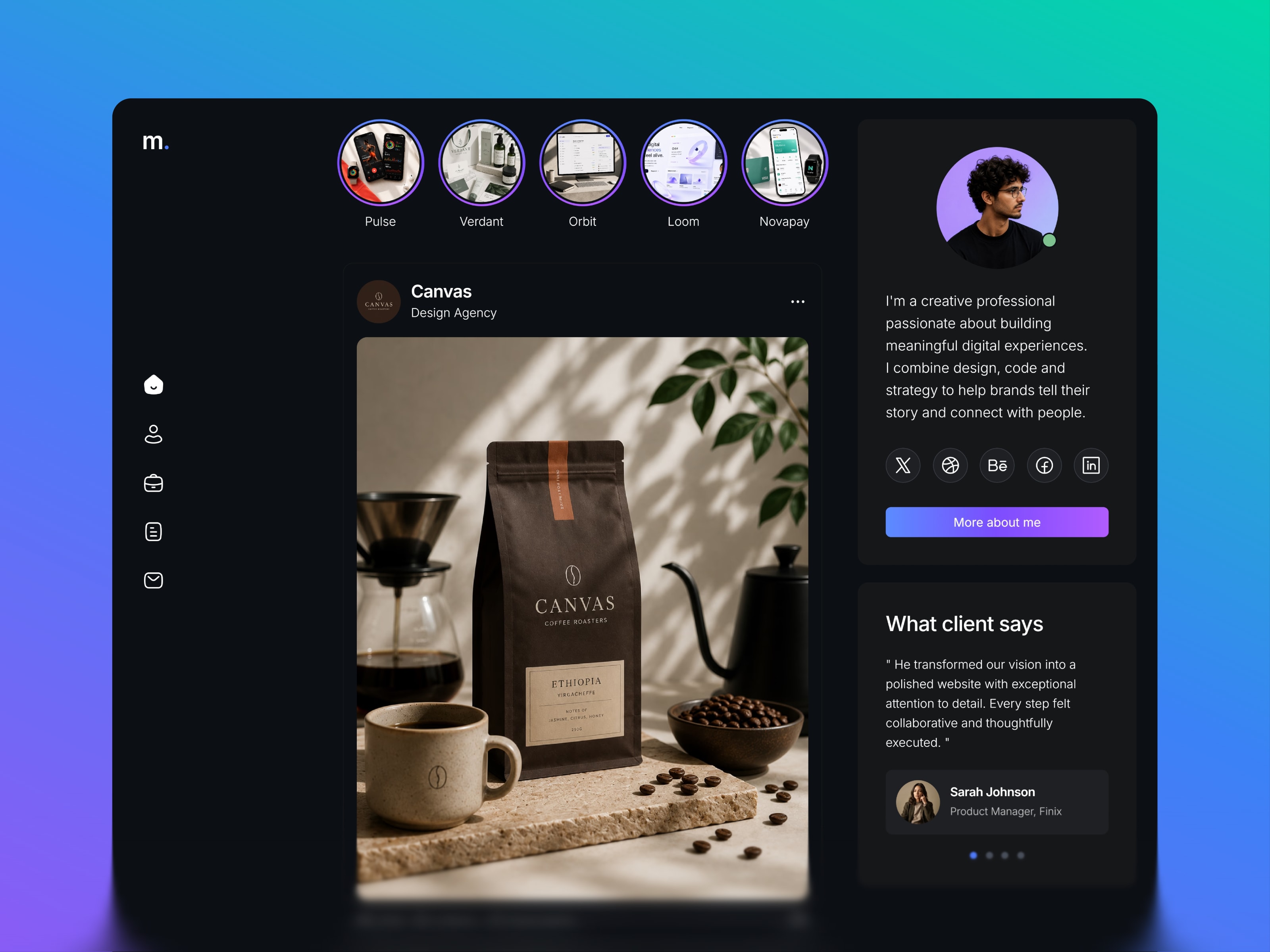 Feedfolio