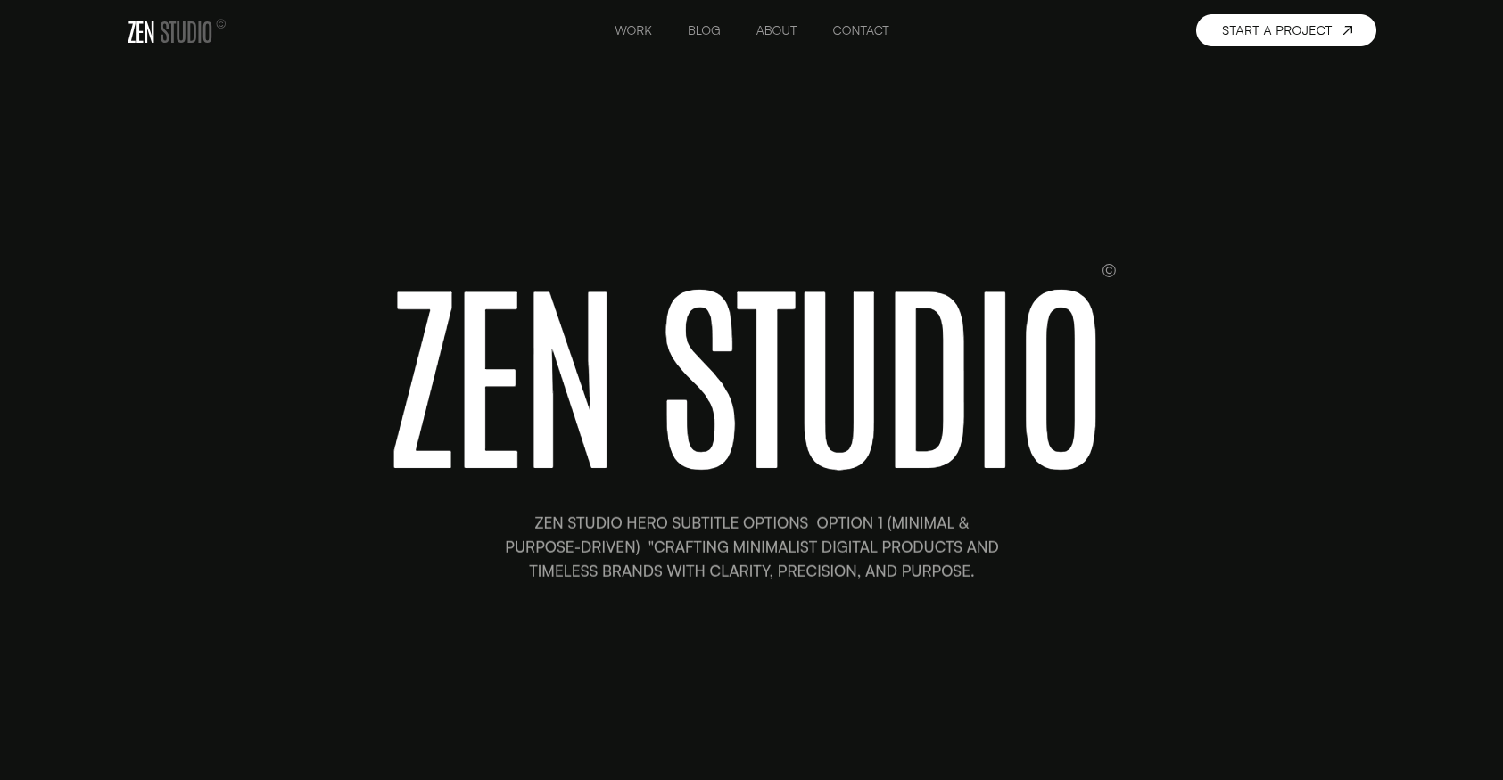 Zen Studio