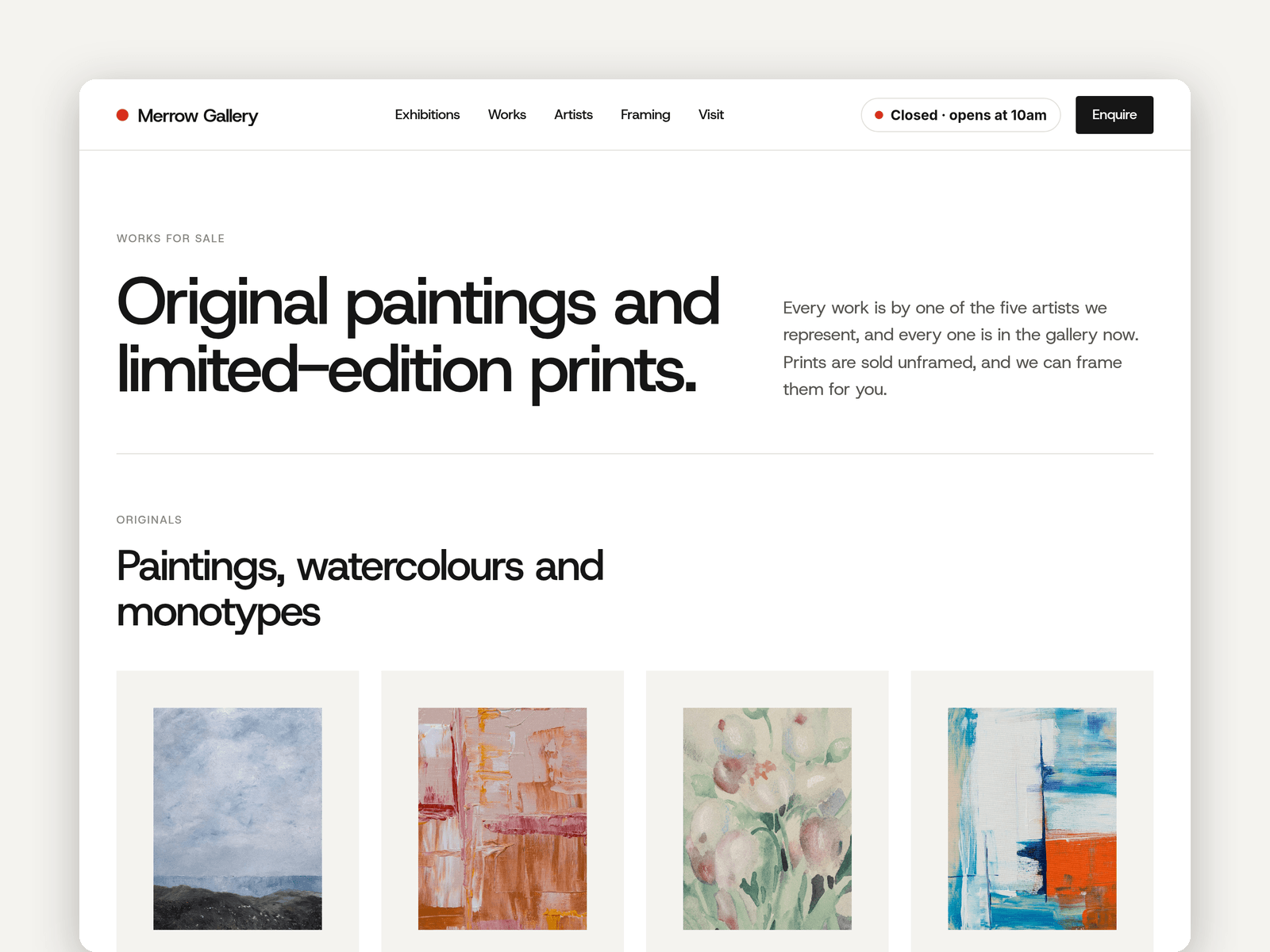 Easel Gallery