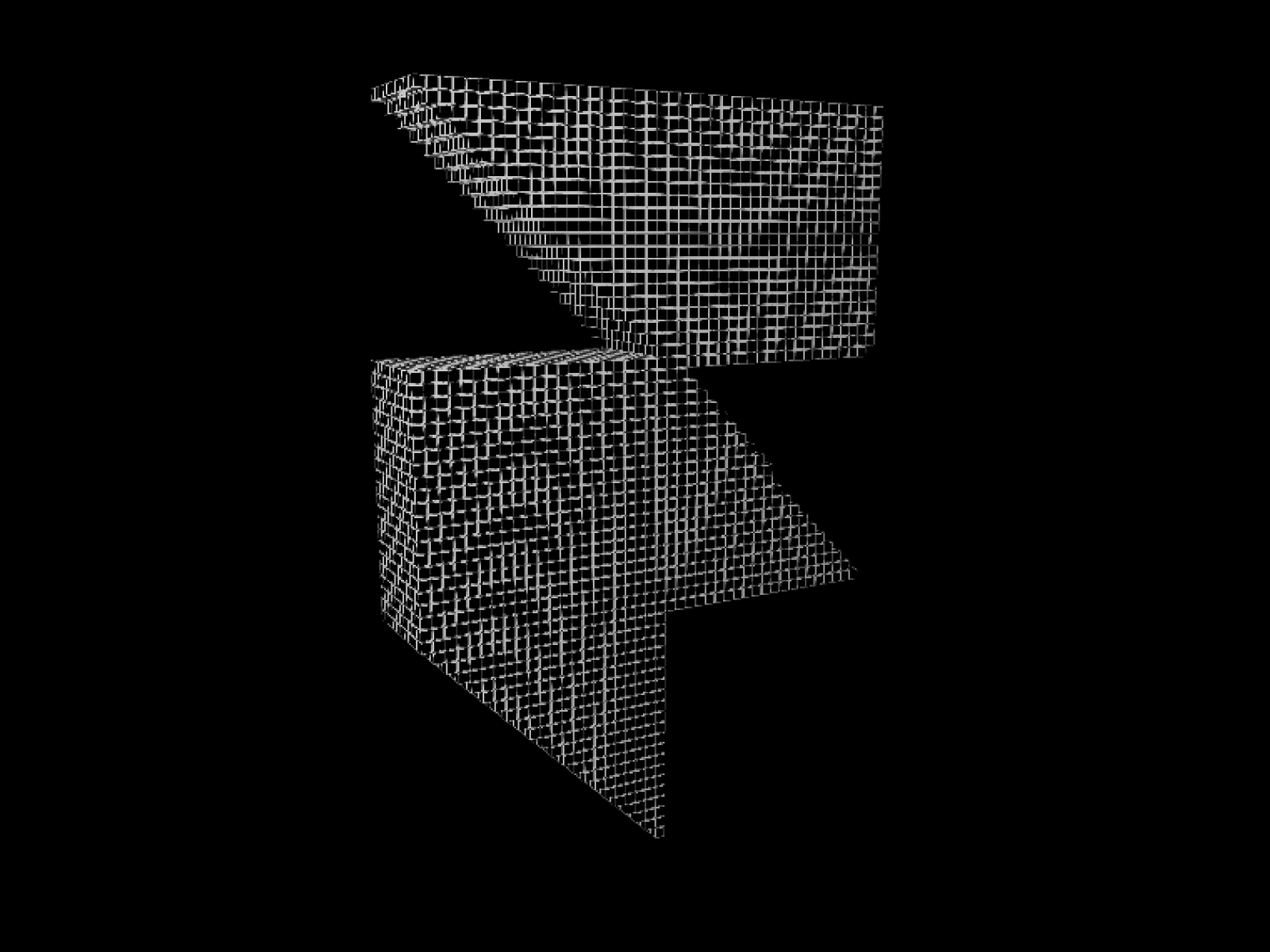 3D Voxel Logo