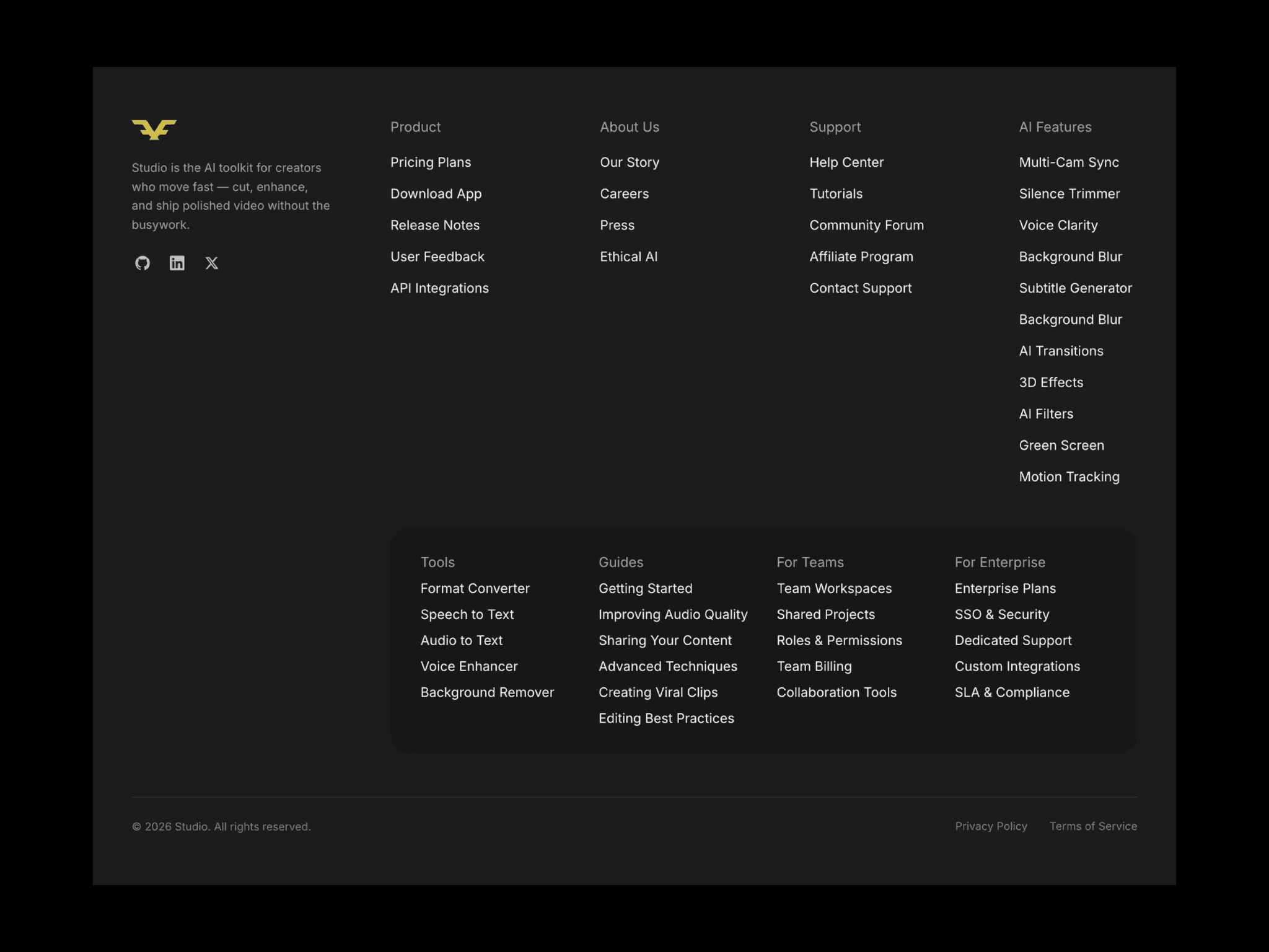 Footer Section 5