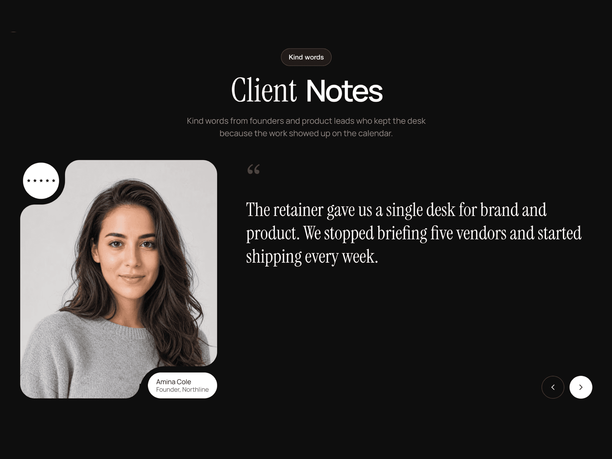 Client Review Quotes