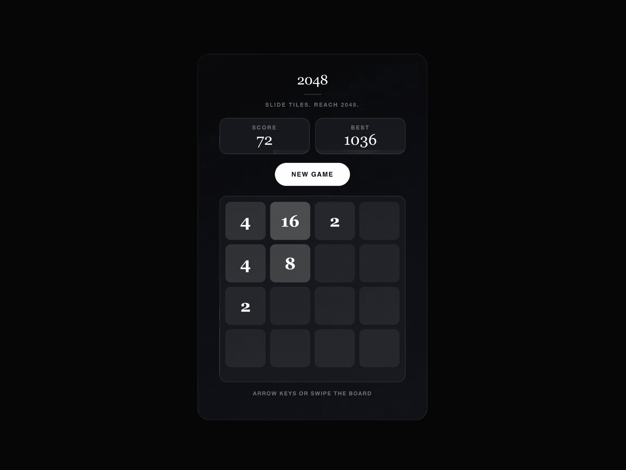 Game 2048