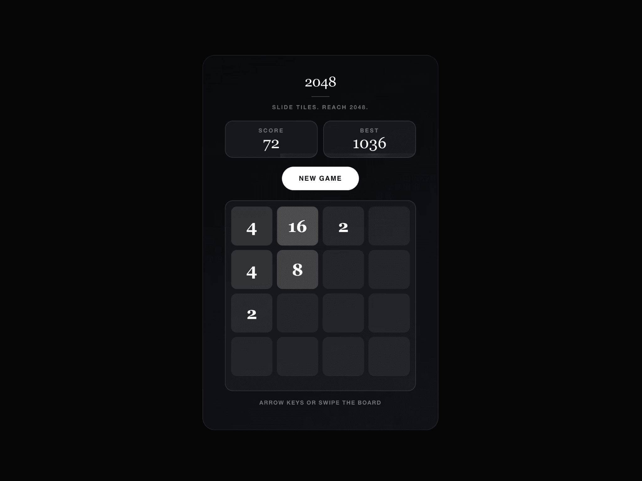Game 2048