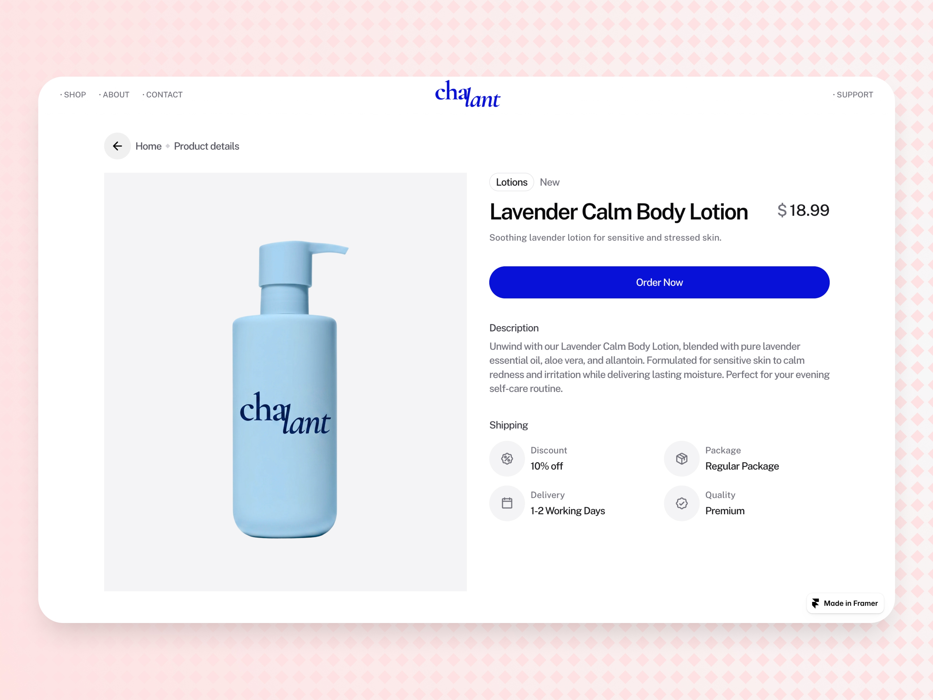 Chalant - E-Commerce