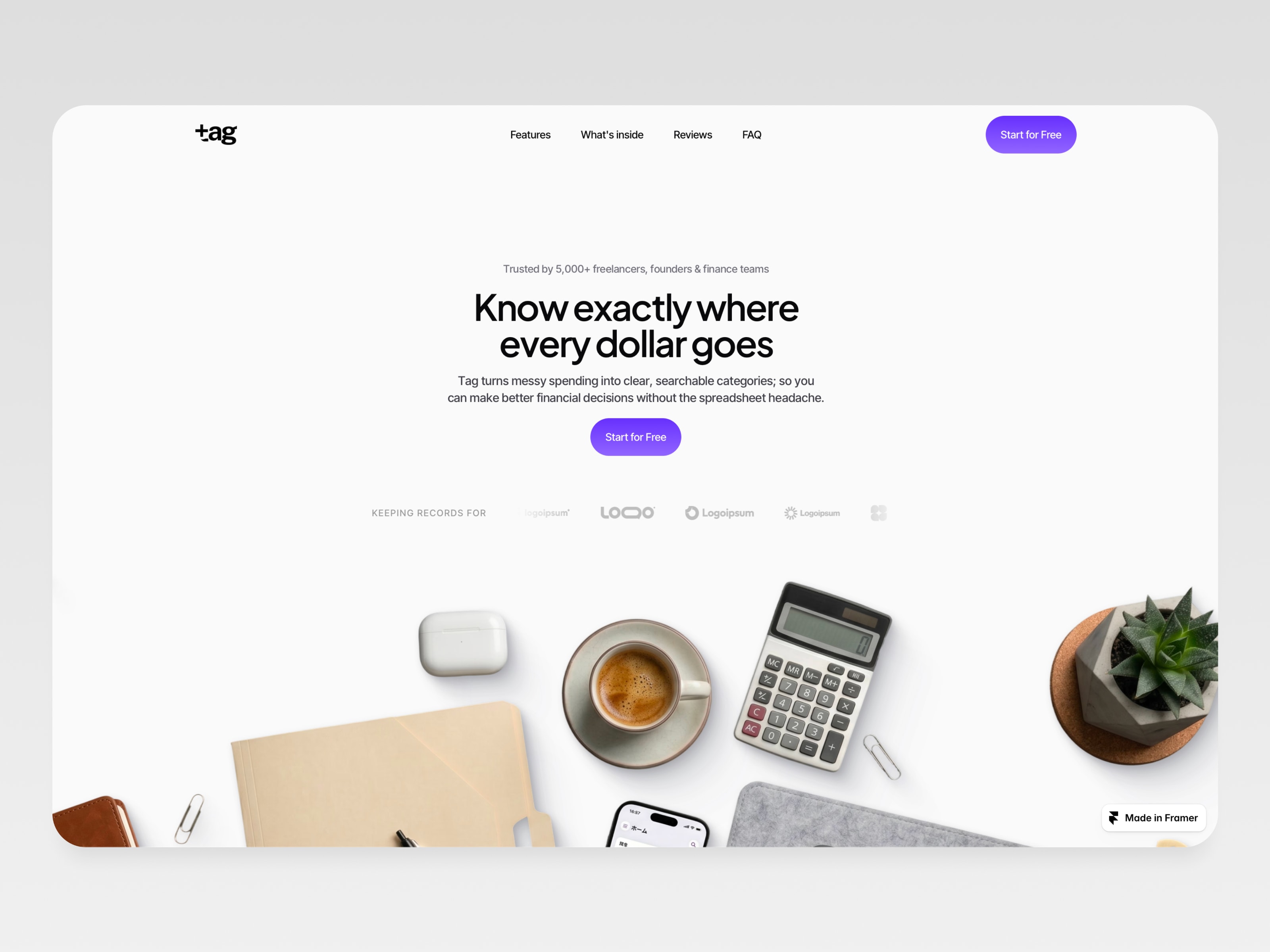 Tag - Record Keeping