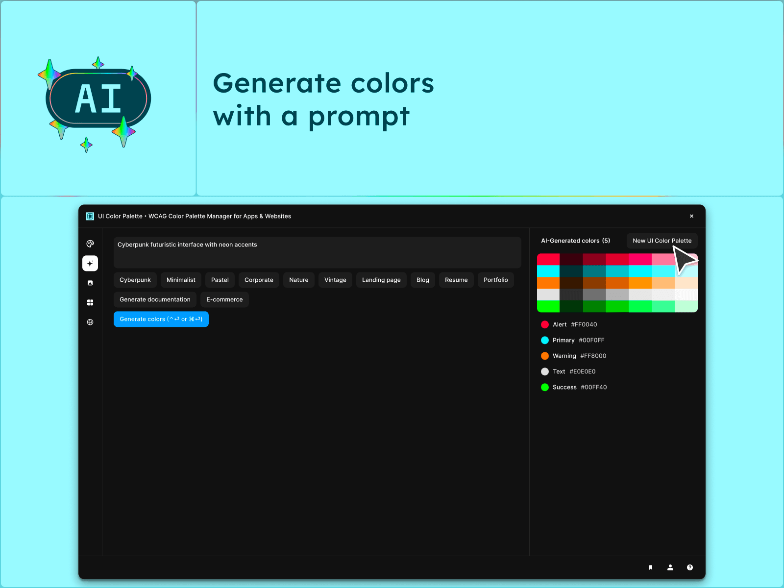 UI Color Palette