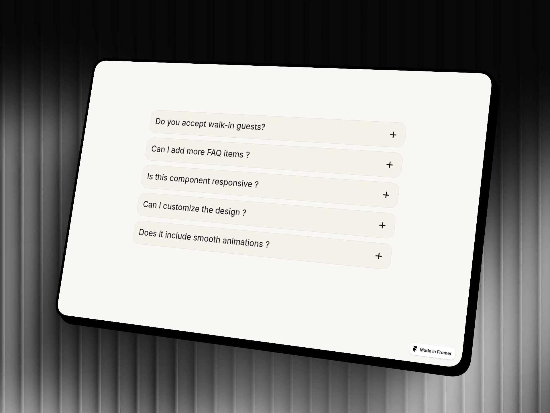 FAQ Flow