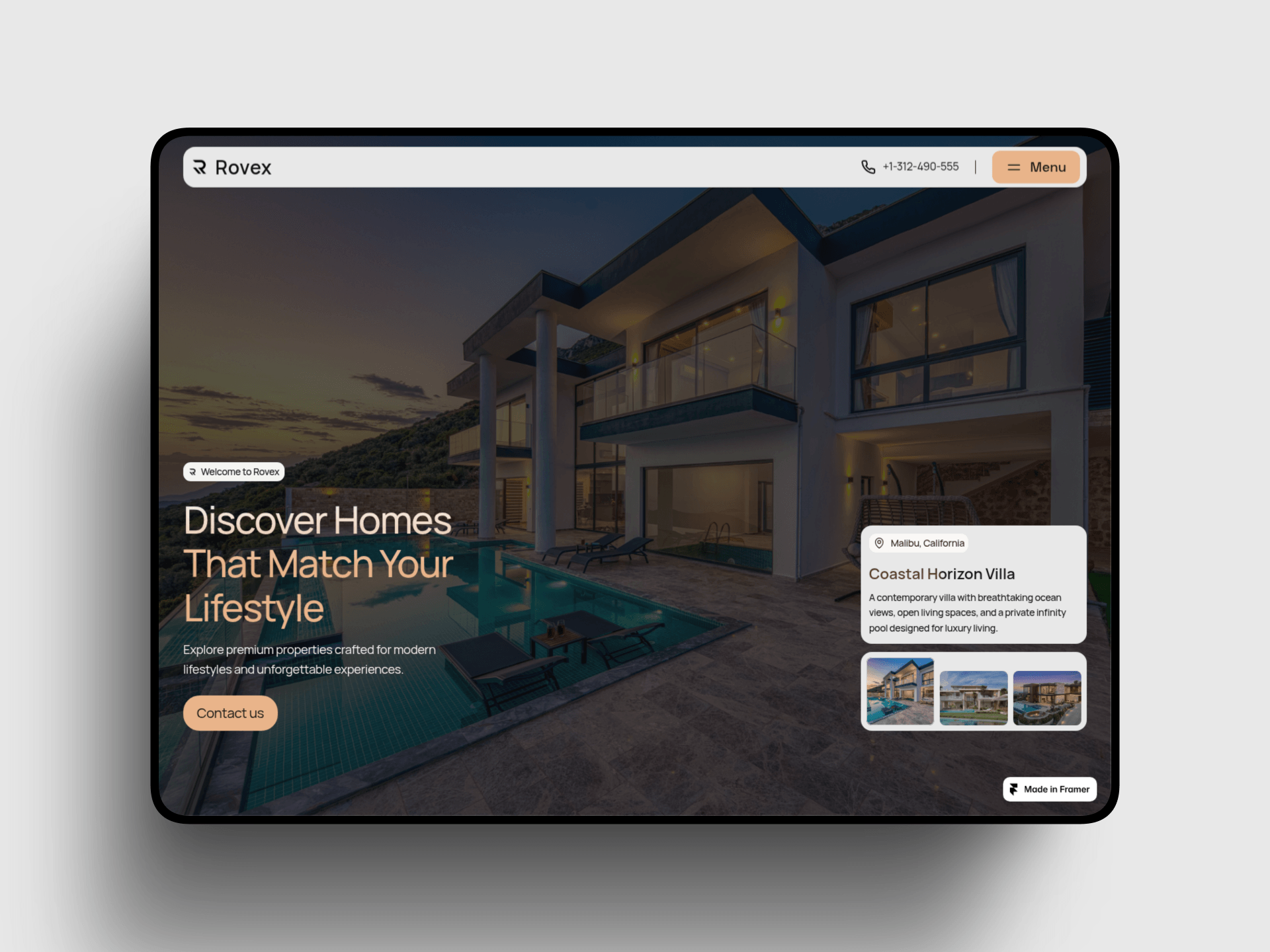 Rovex — Luxury Homes