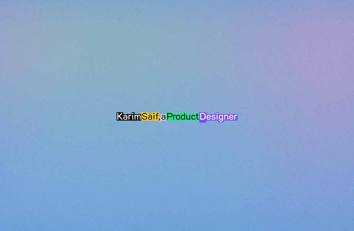 Design Title Text