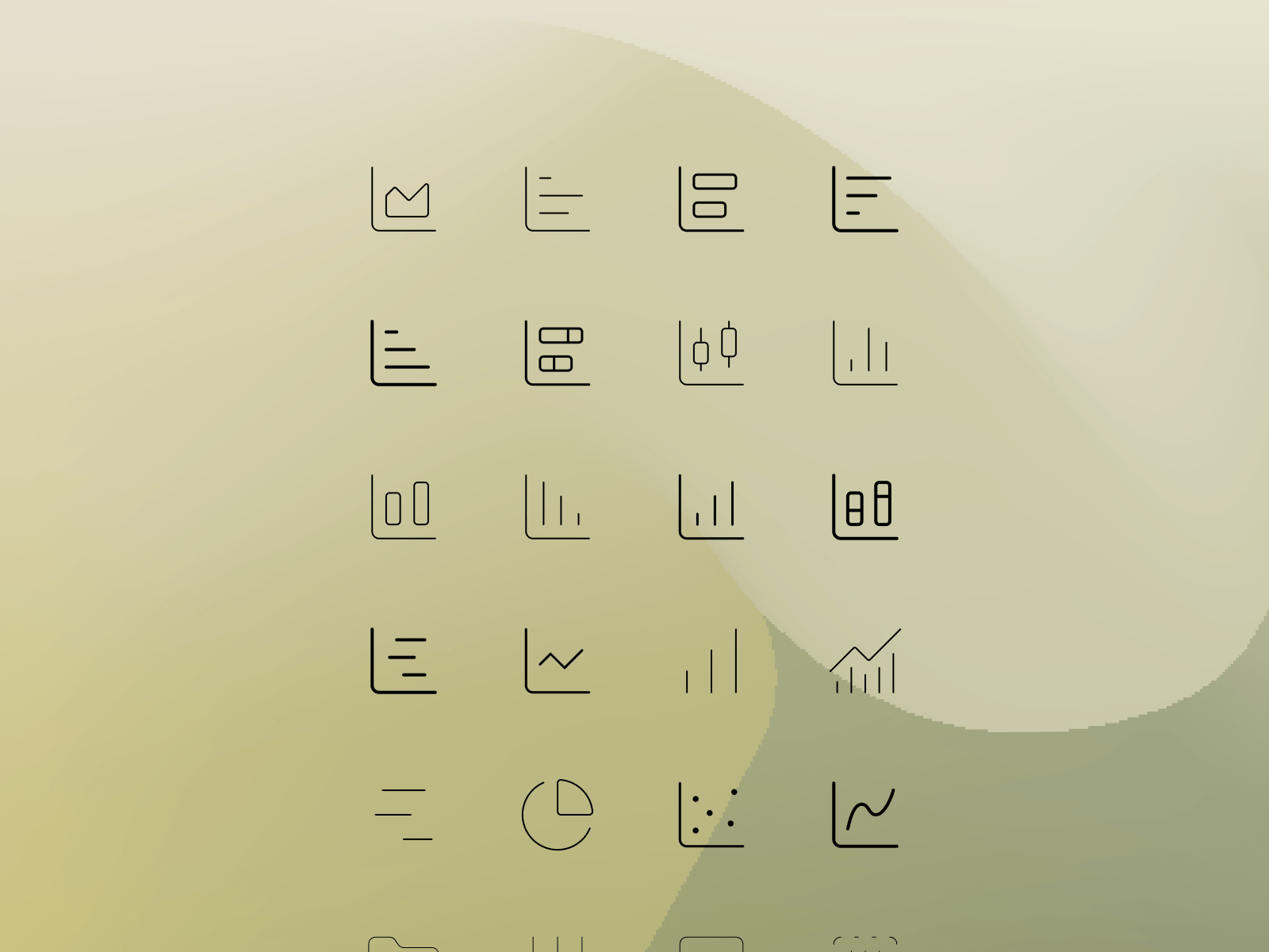 Charts Icons