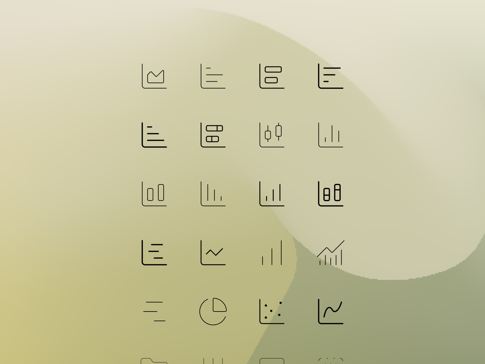 Charts Icons