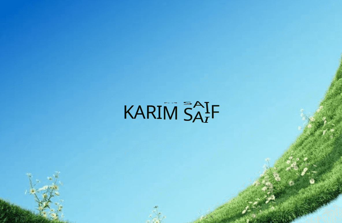 Flip 3D Text