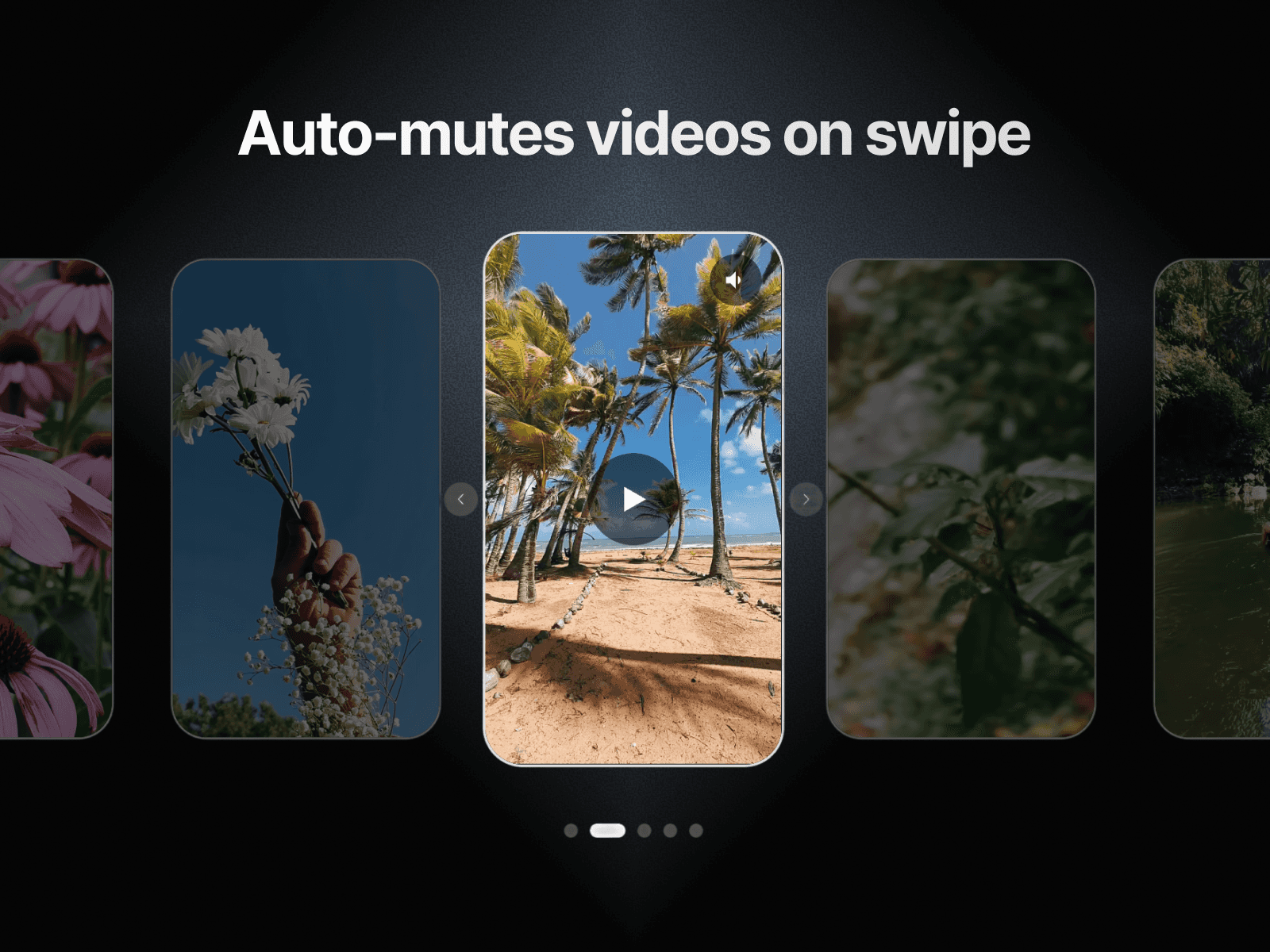 Reels Video Carousel