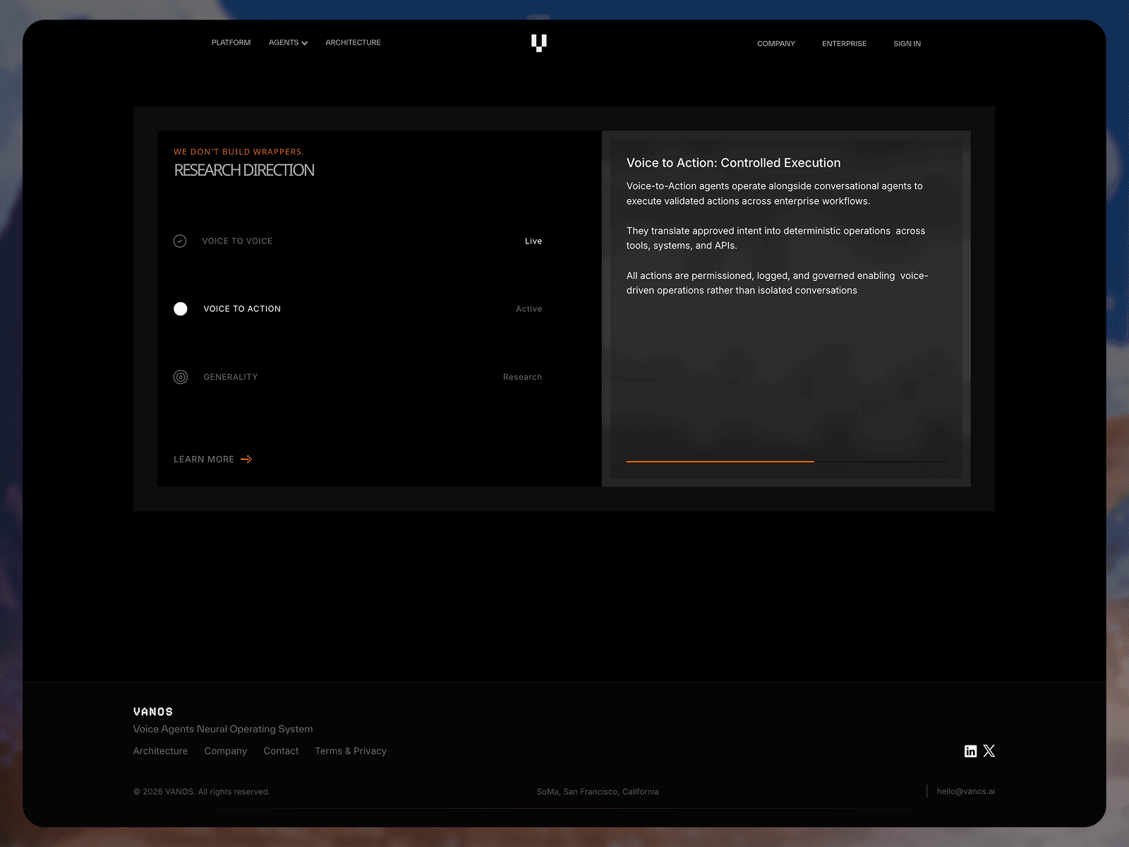 VANOS AI