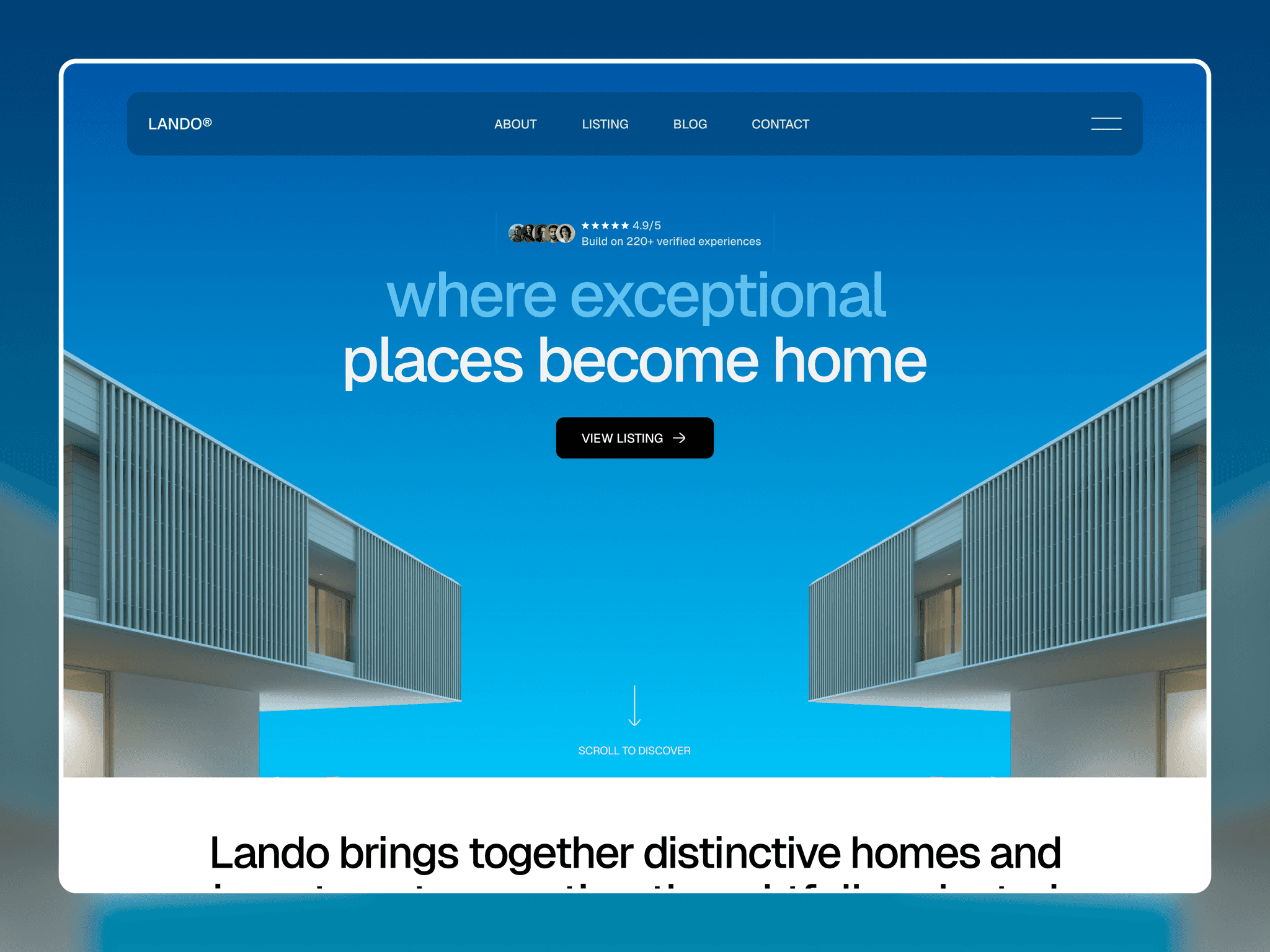 Lando Website