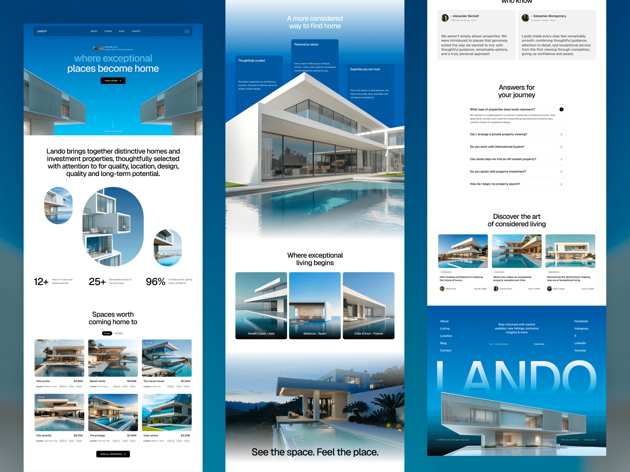 Lando Website