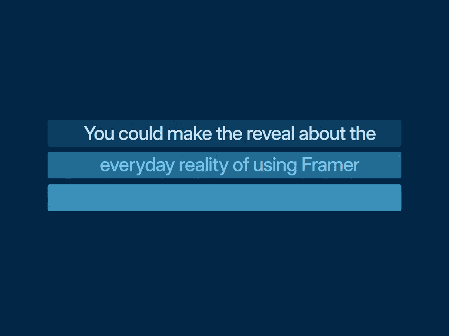Skeleton Reveal Text