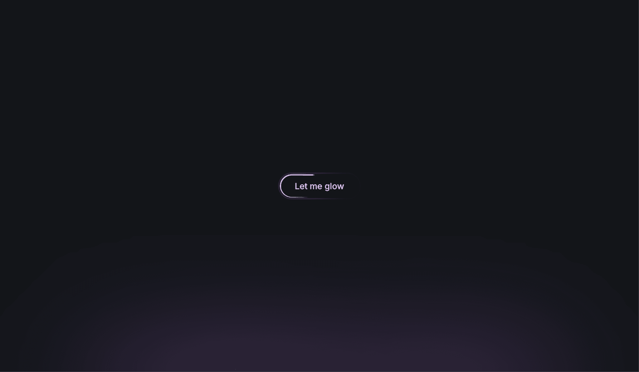 Comet Glow Button