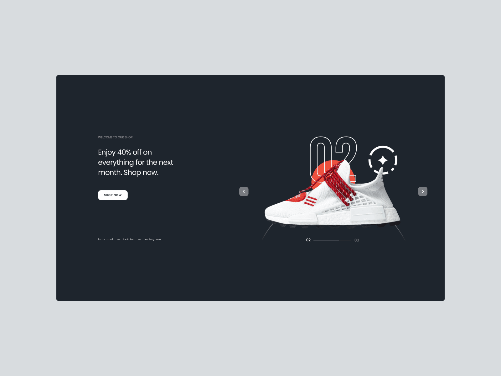 Shoes Hero Slider