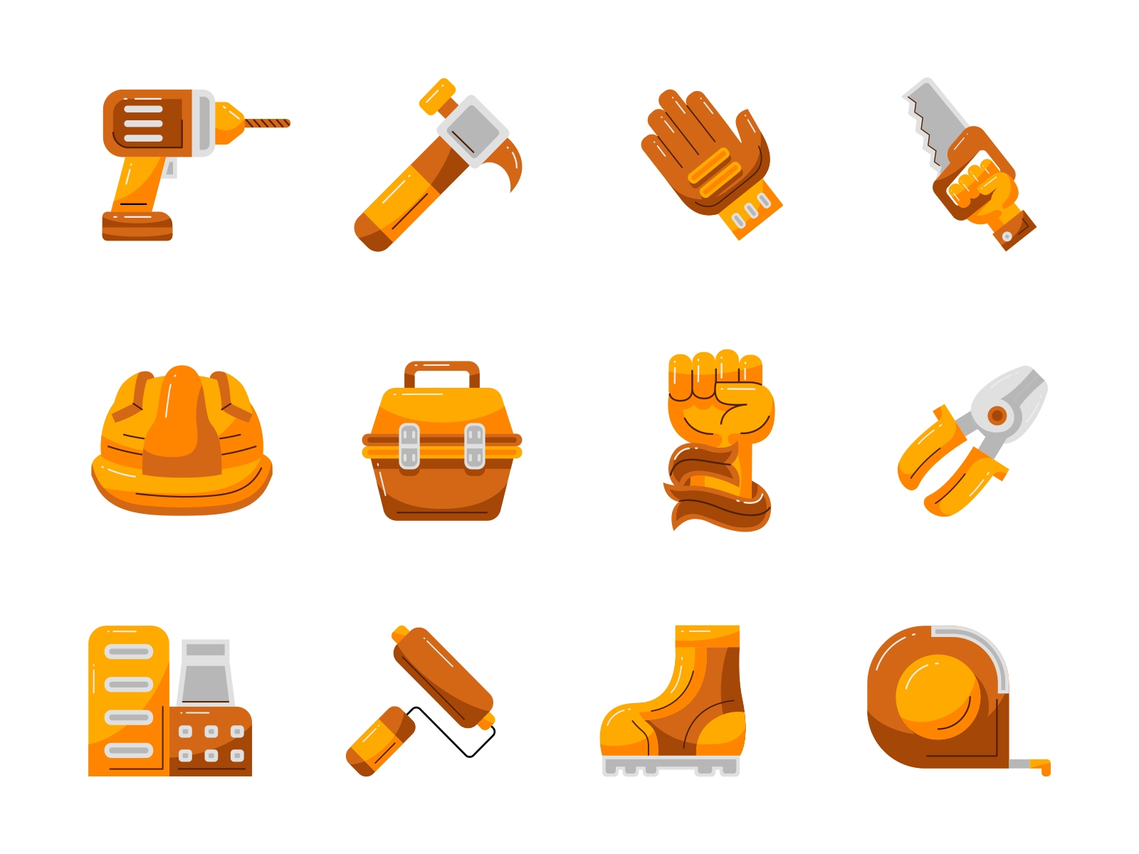 Labor Day Flat Icon