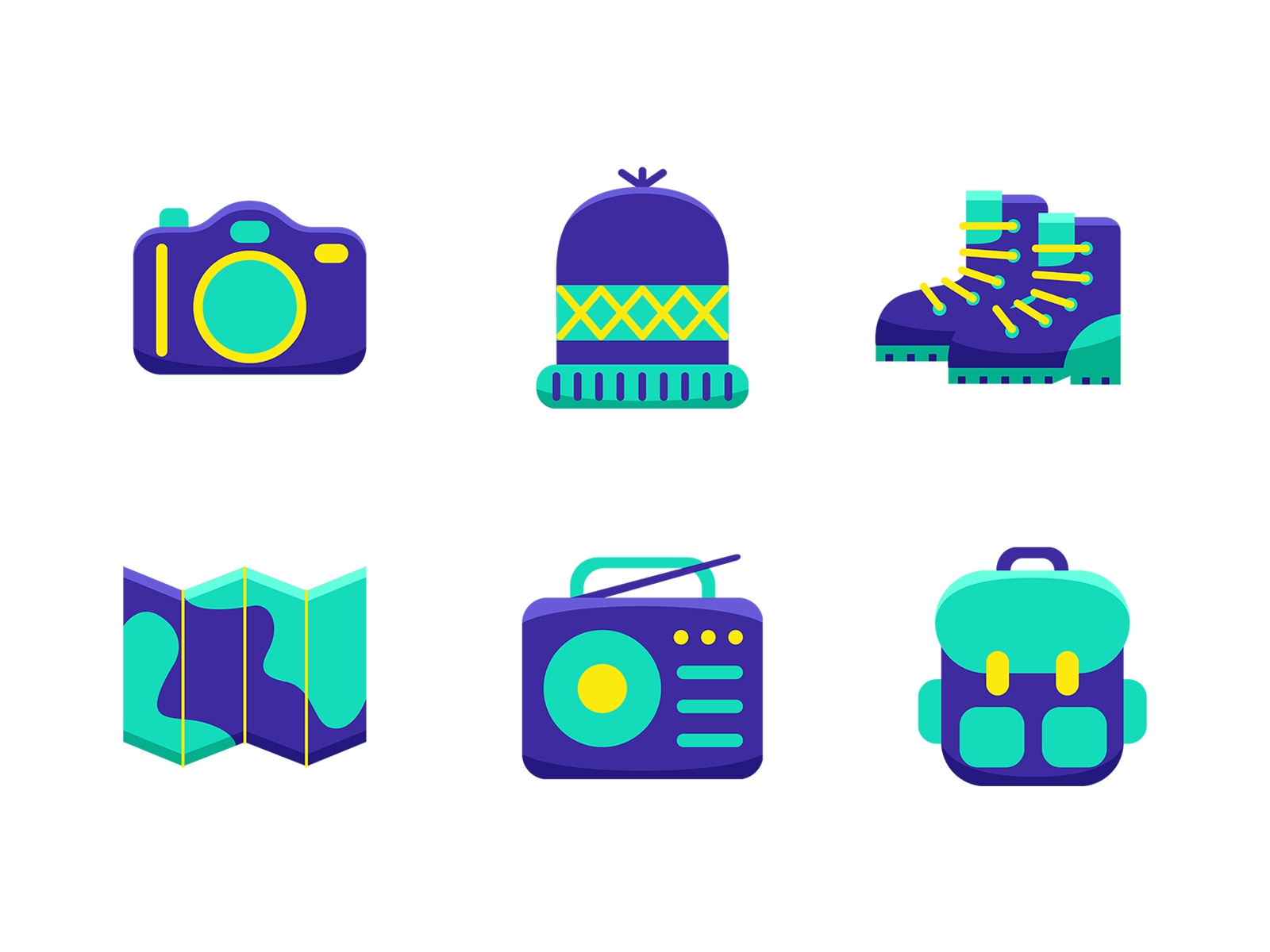Camping Flat Icon