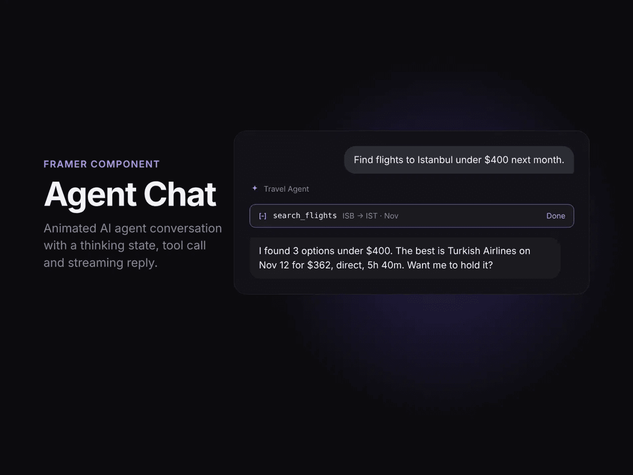 Modern Agent Chat