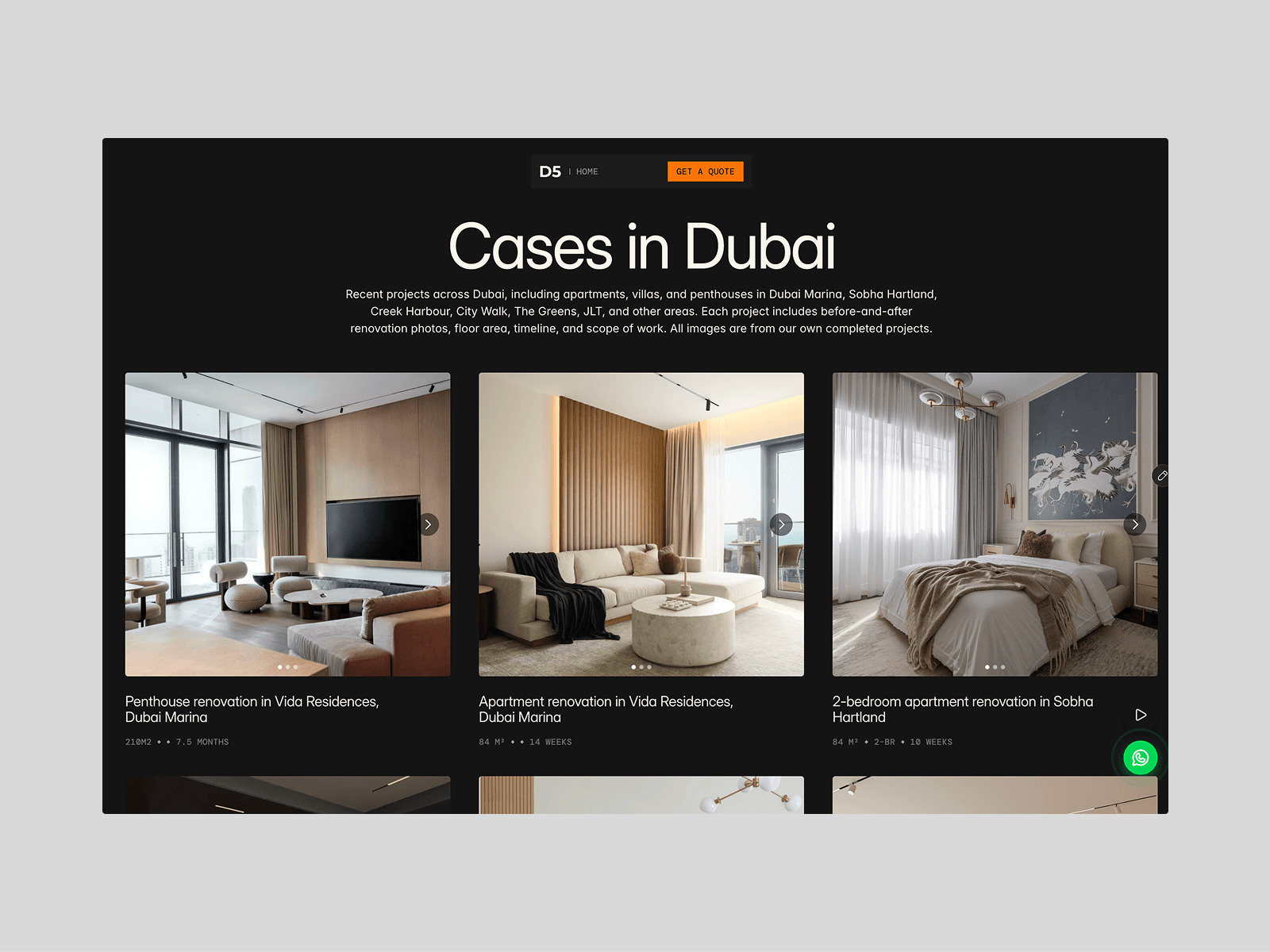D5 Renovation Dubai