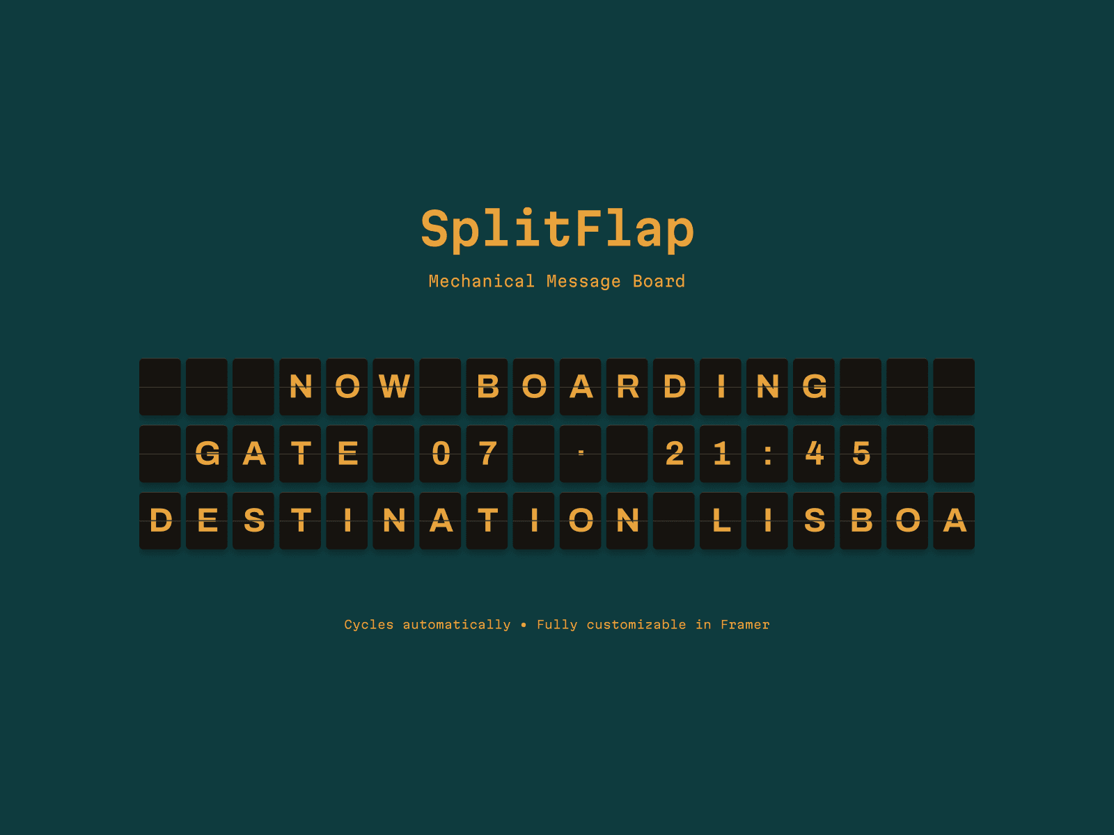 SplitFlap