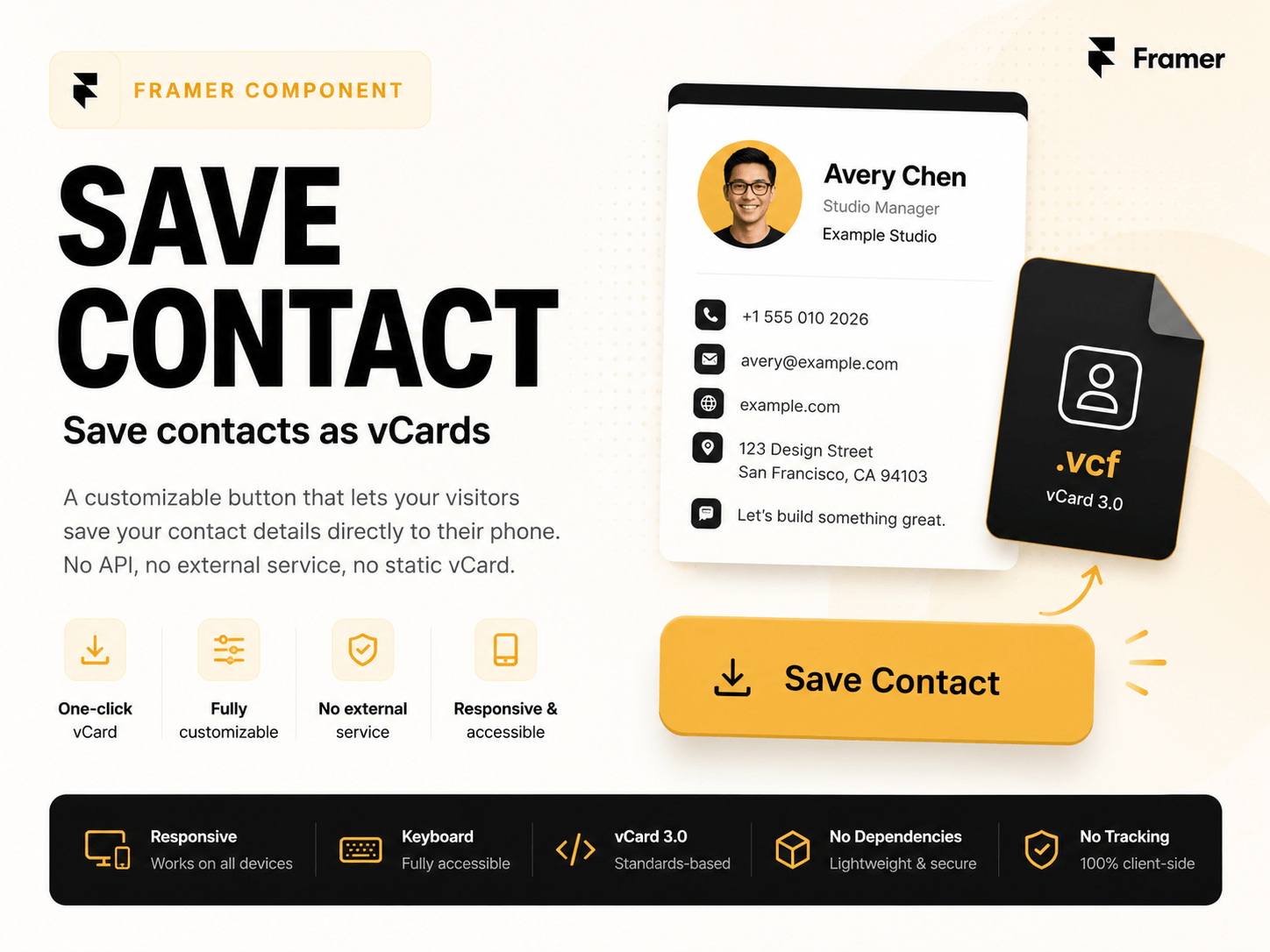 Save Contact